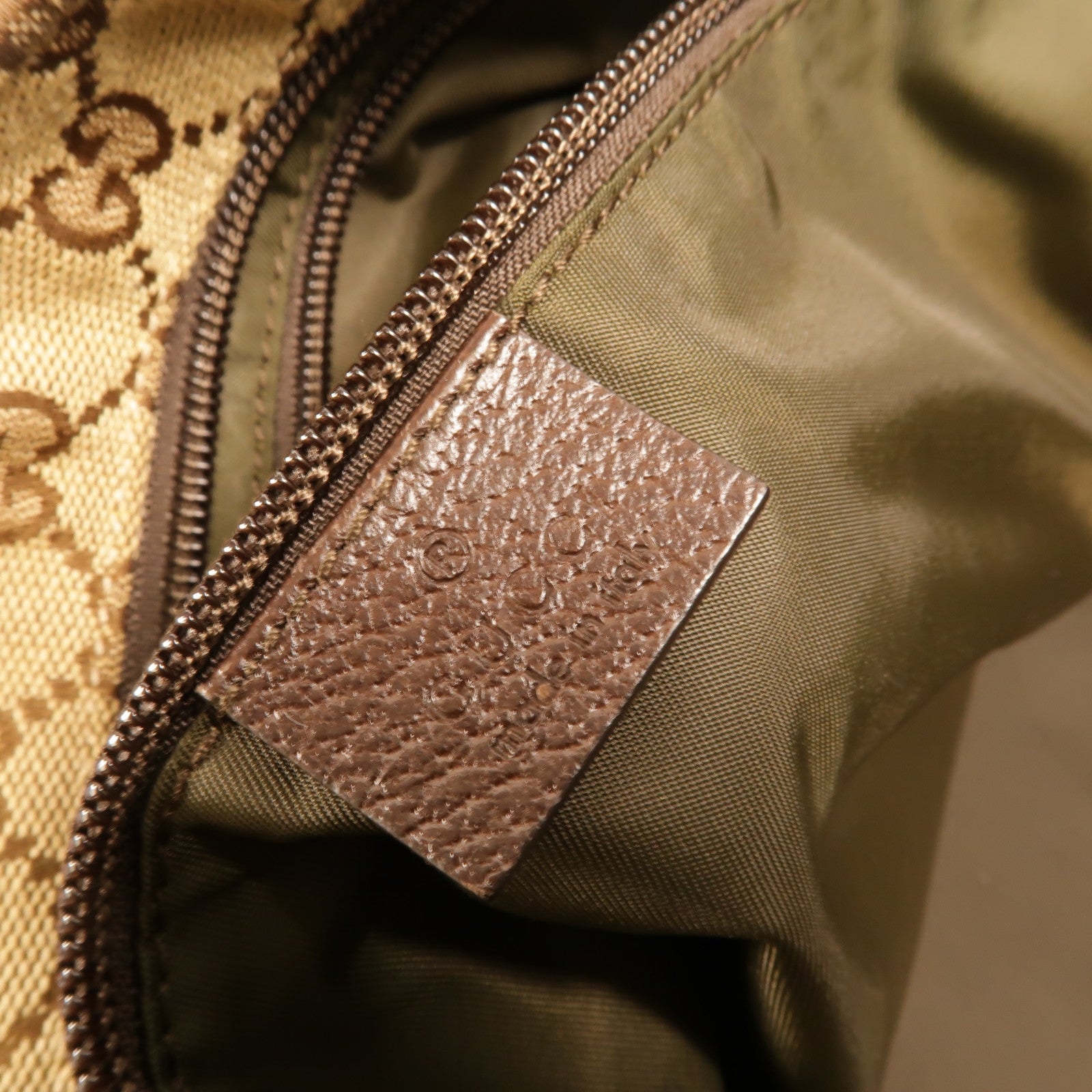 GUCCI 帆布Tote Bag肩背袋