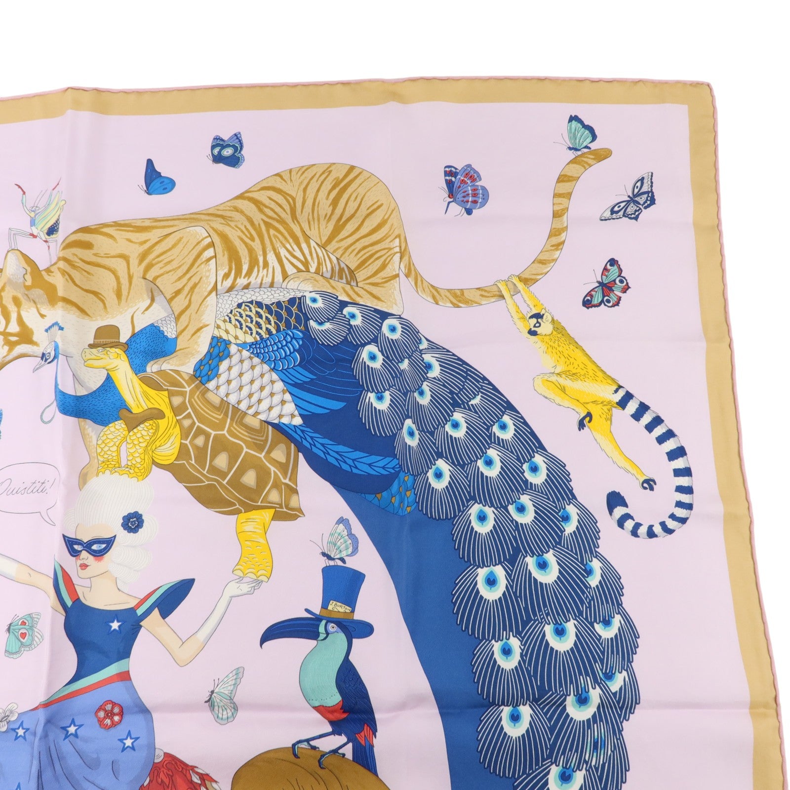 HERMES 絲質Scarf 90X90絲巾