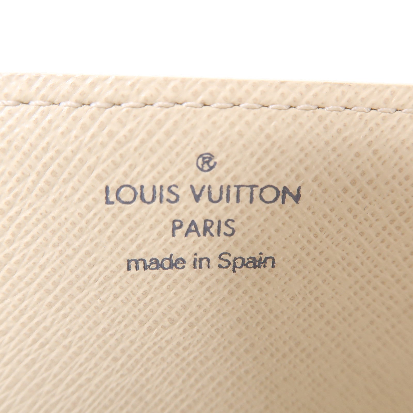LOUIS VUITTON Damier Azur Card Case卡片套白色