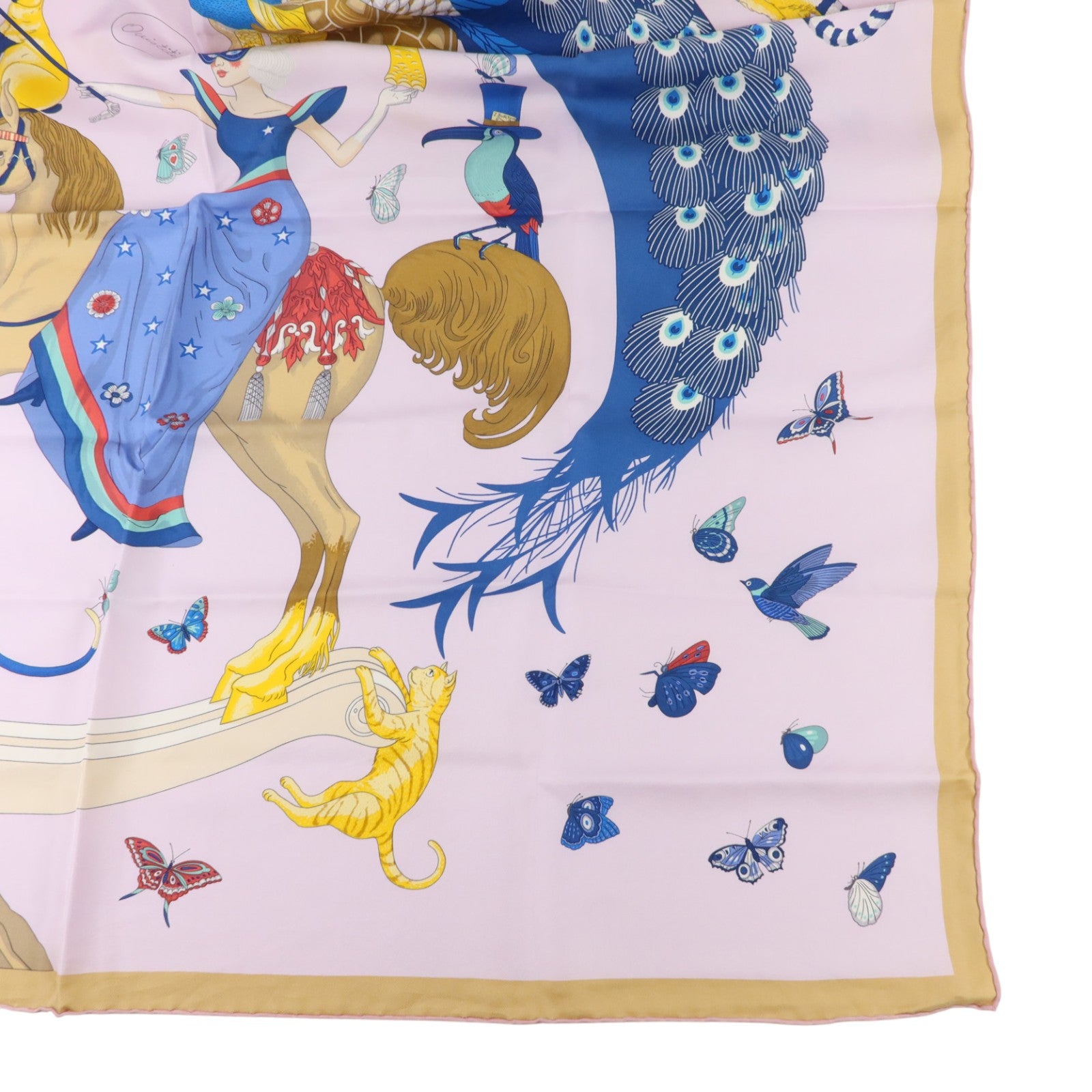 HERMES 絲質Scarf 90X90絲巾