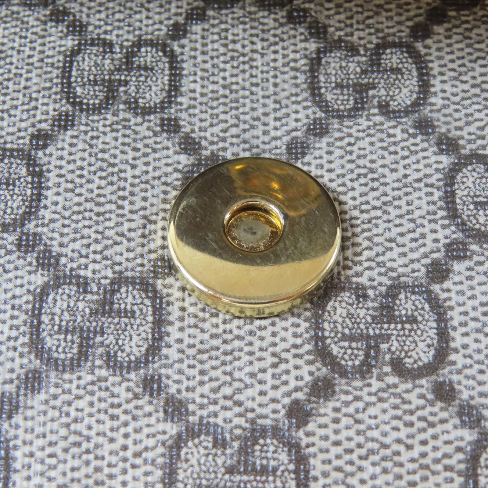 GUCCI 塗層帆布Horsebit 1955 Mini Bag金扣手挽肩背兩用袋啡色