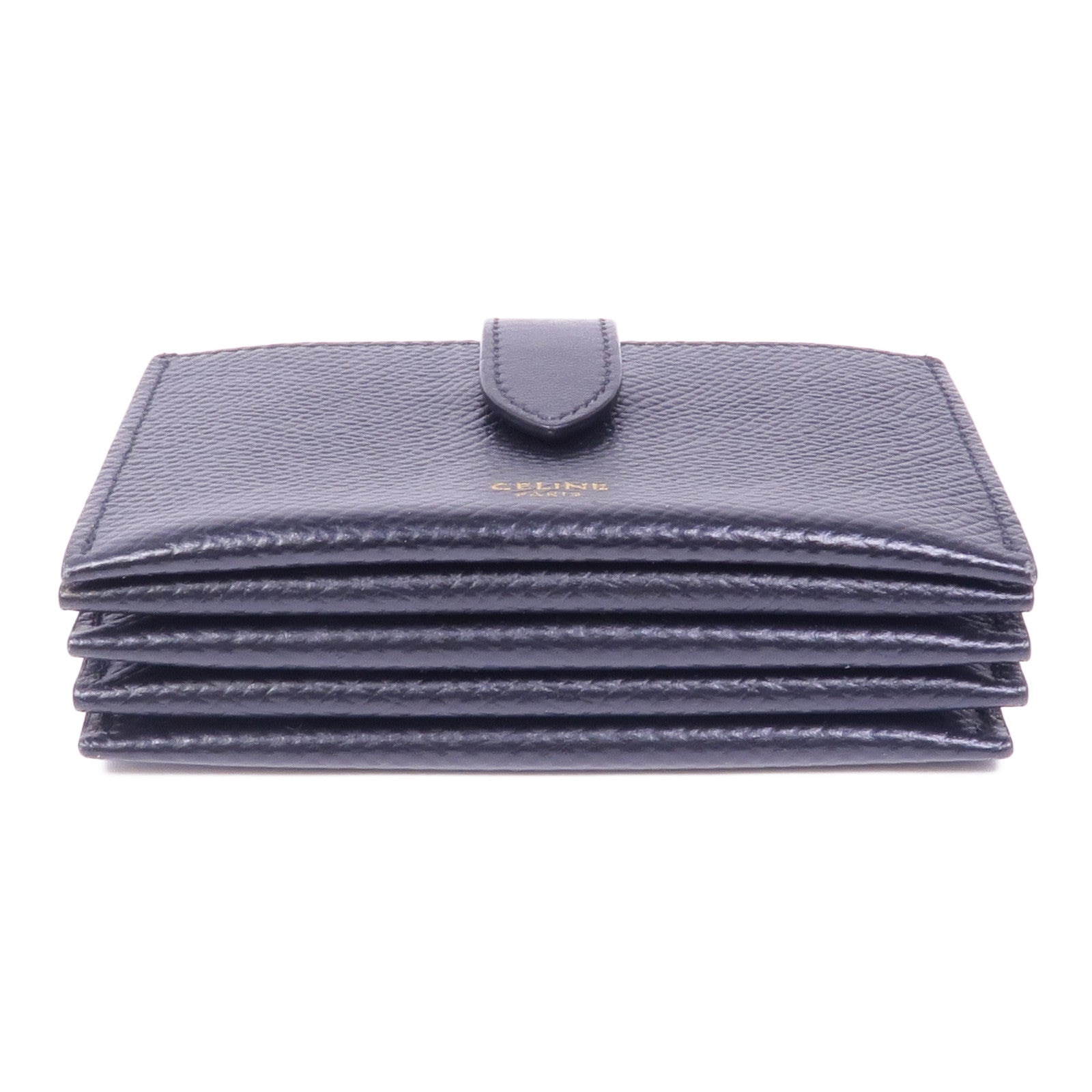 CELINE 牛皮皮革Card Case金扣卡片套