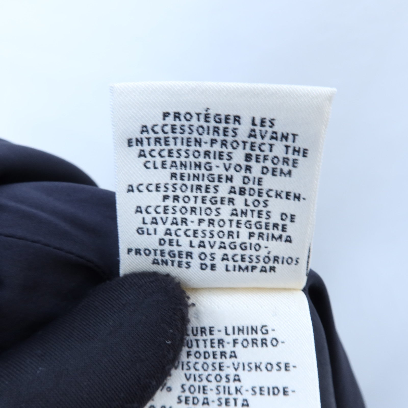 HERMES Chanvre/Cotton Chaine d'Ancre Long Vest上衣