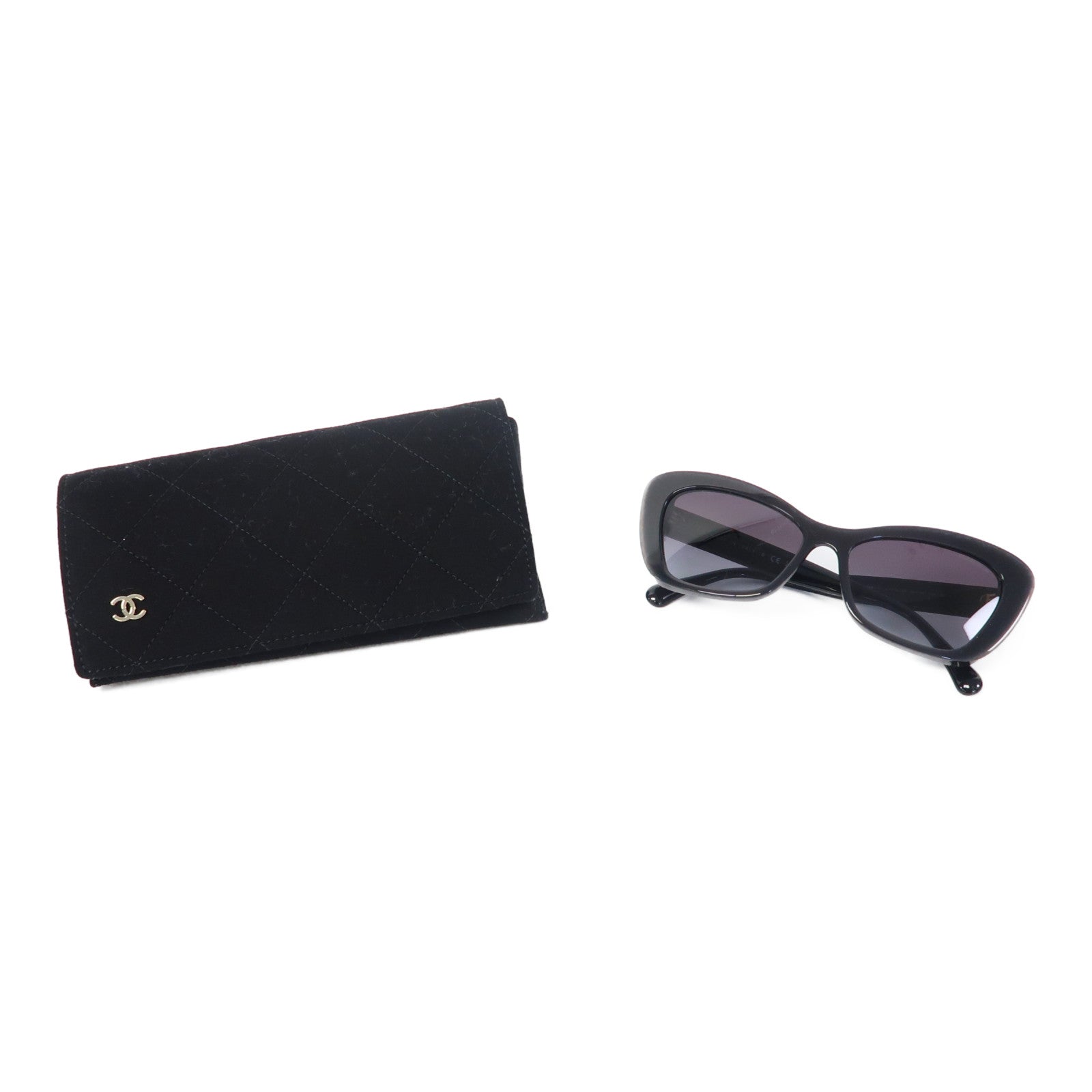 CHANEL PVC Sunglasses太陽眼鏡黑色