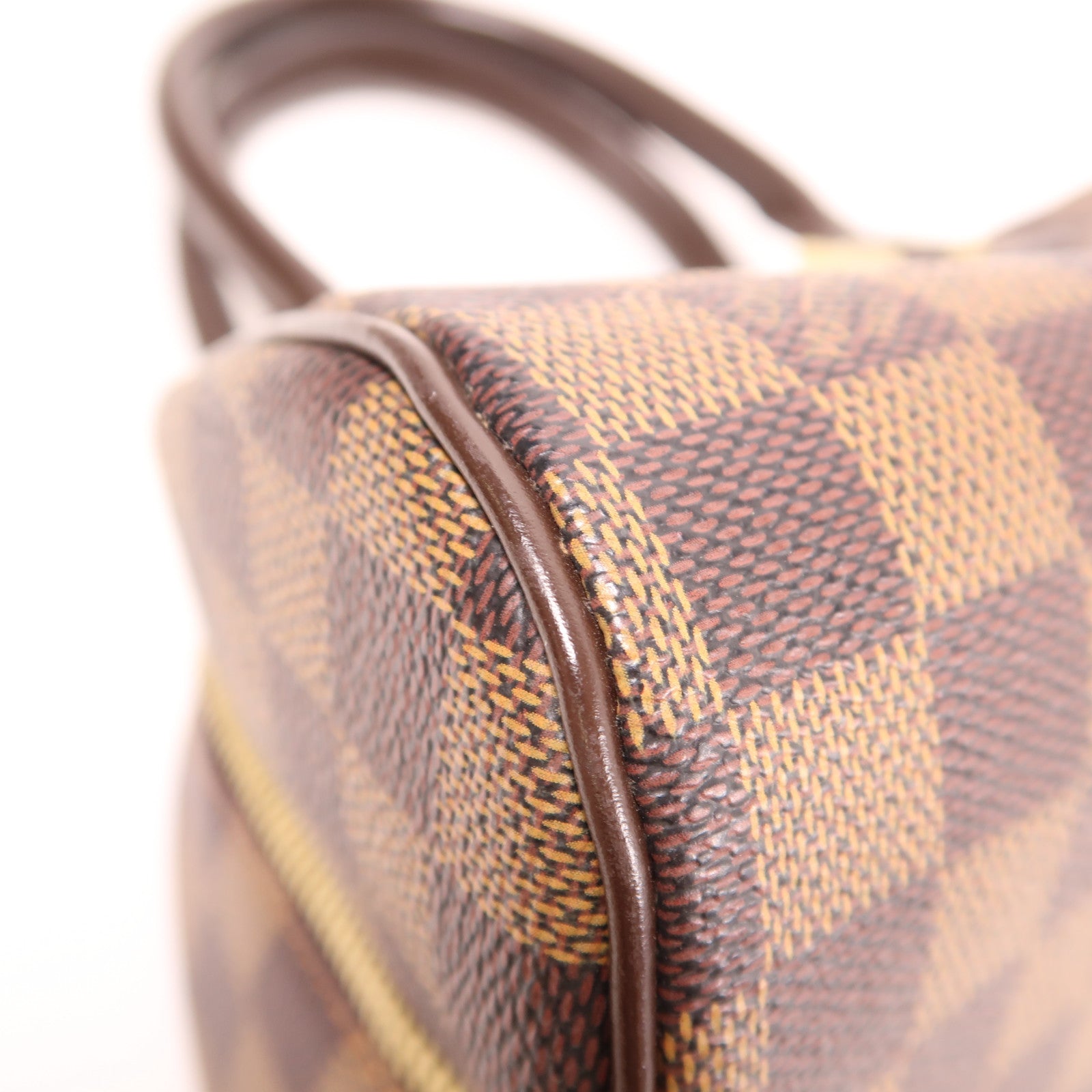 LOUIS VUITTON 【激減優惠】Damier Rivera金扣手挽袋啡色