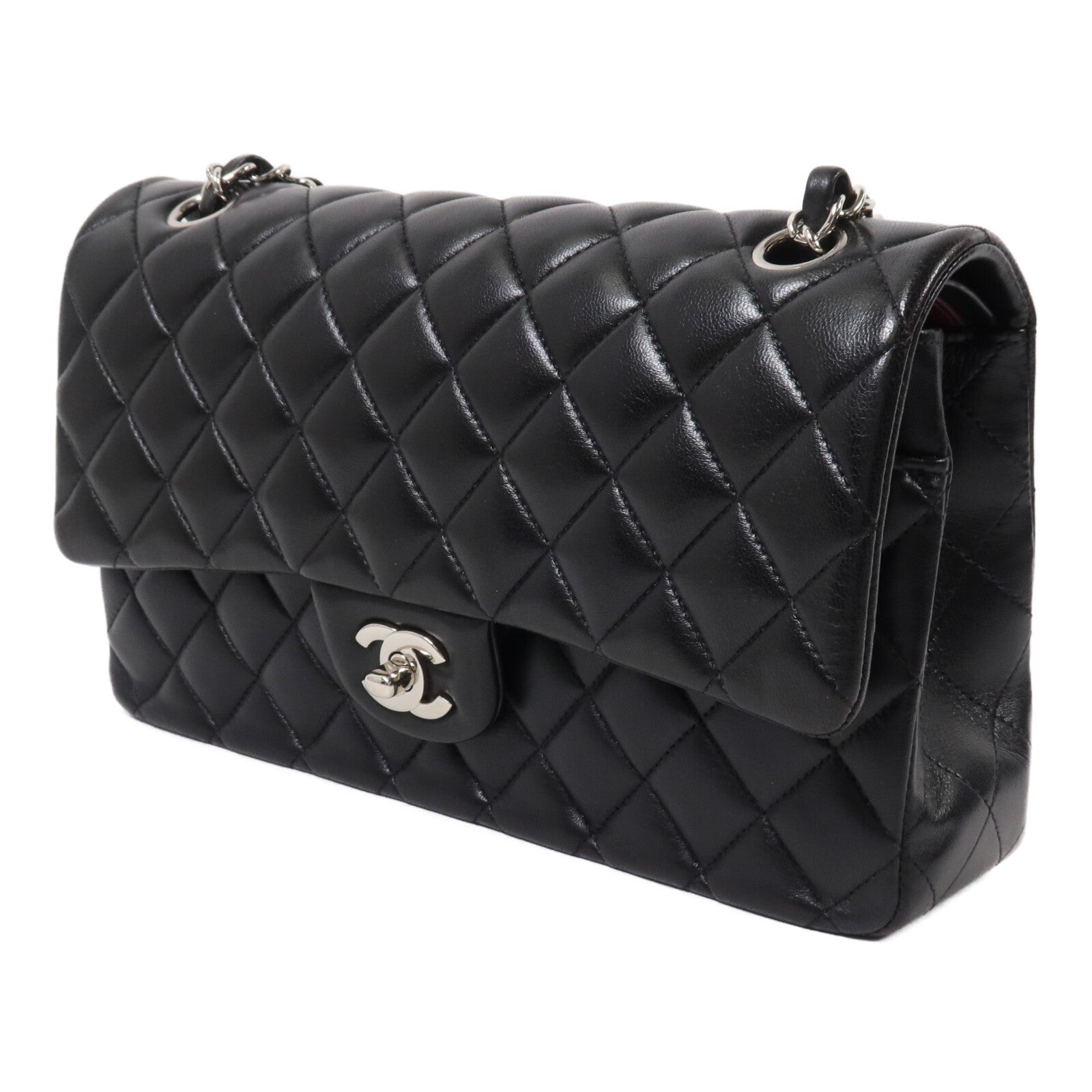 CHANEL 羊皮皮革Classic 25鏈帶肩背袋