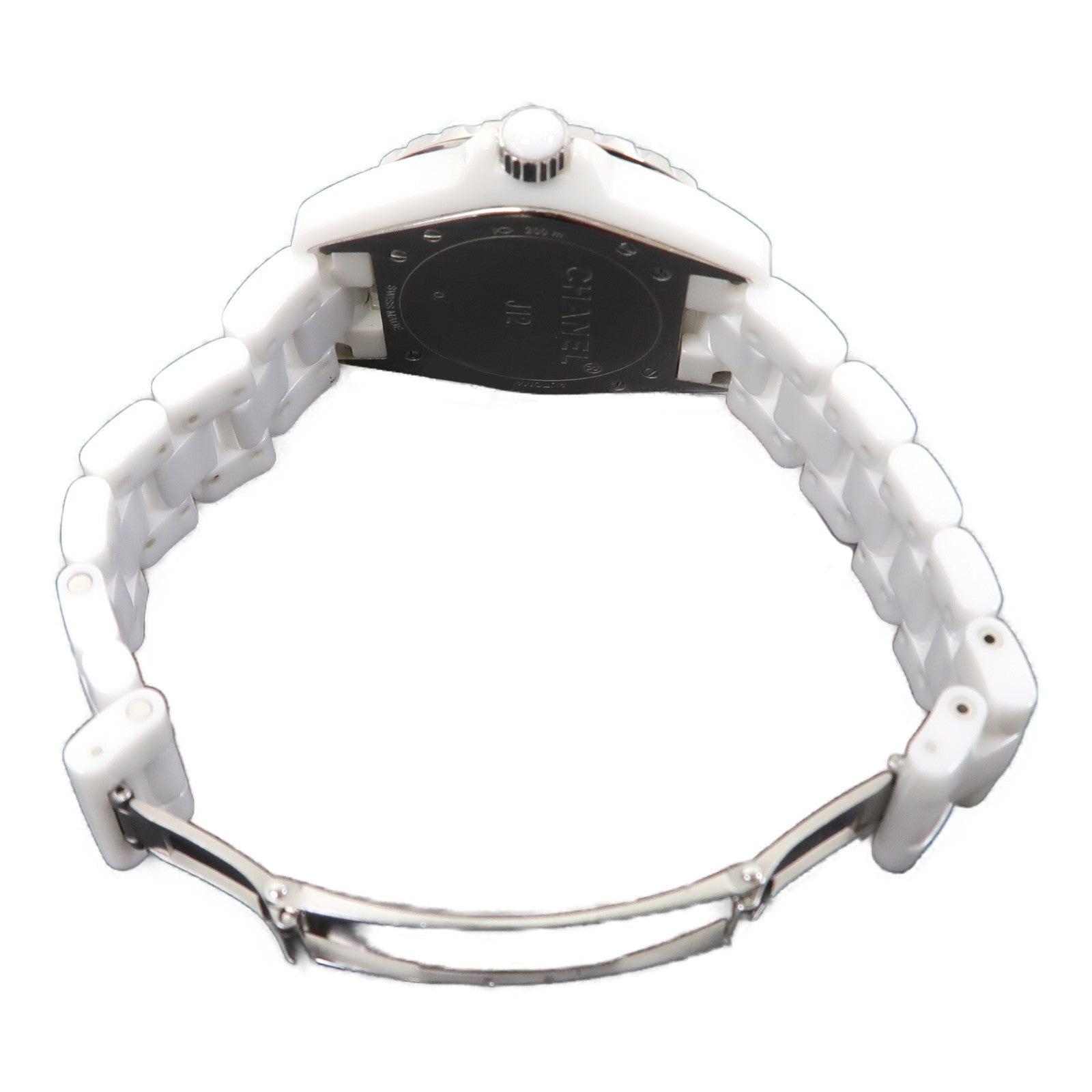 CHANEL J12 Watch不鏽鋼/陶瓷手錶自動機芯白色