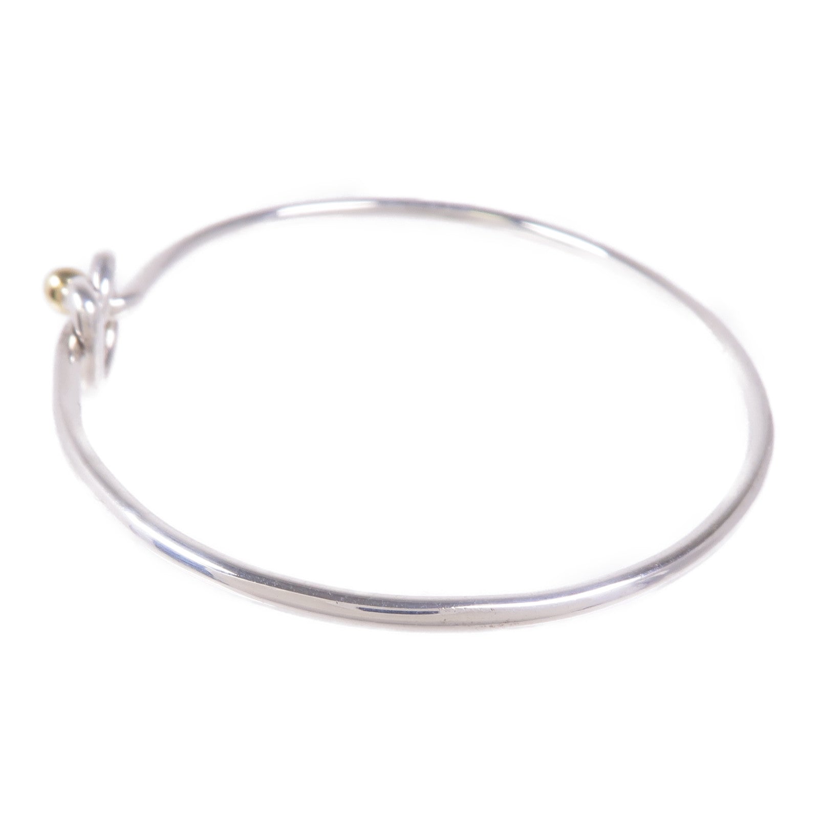 TIFFANY¡®CO Bracelet Bangle 925 Sterling Silver 18K Yellow Gold