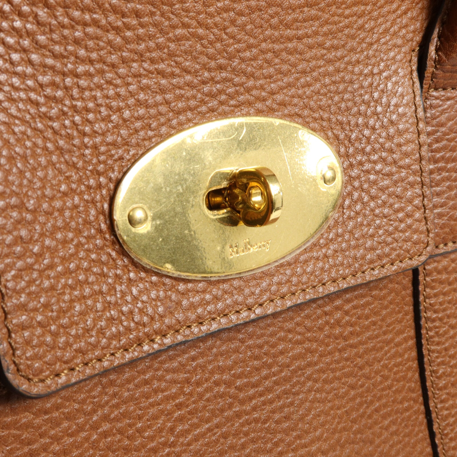MULBERRY 牛皮皮革Bayswater Small Classic手挽袋