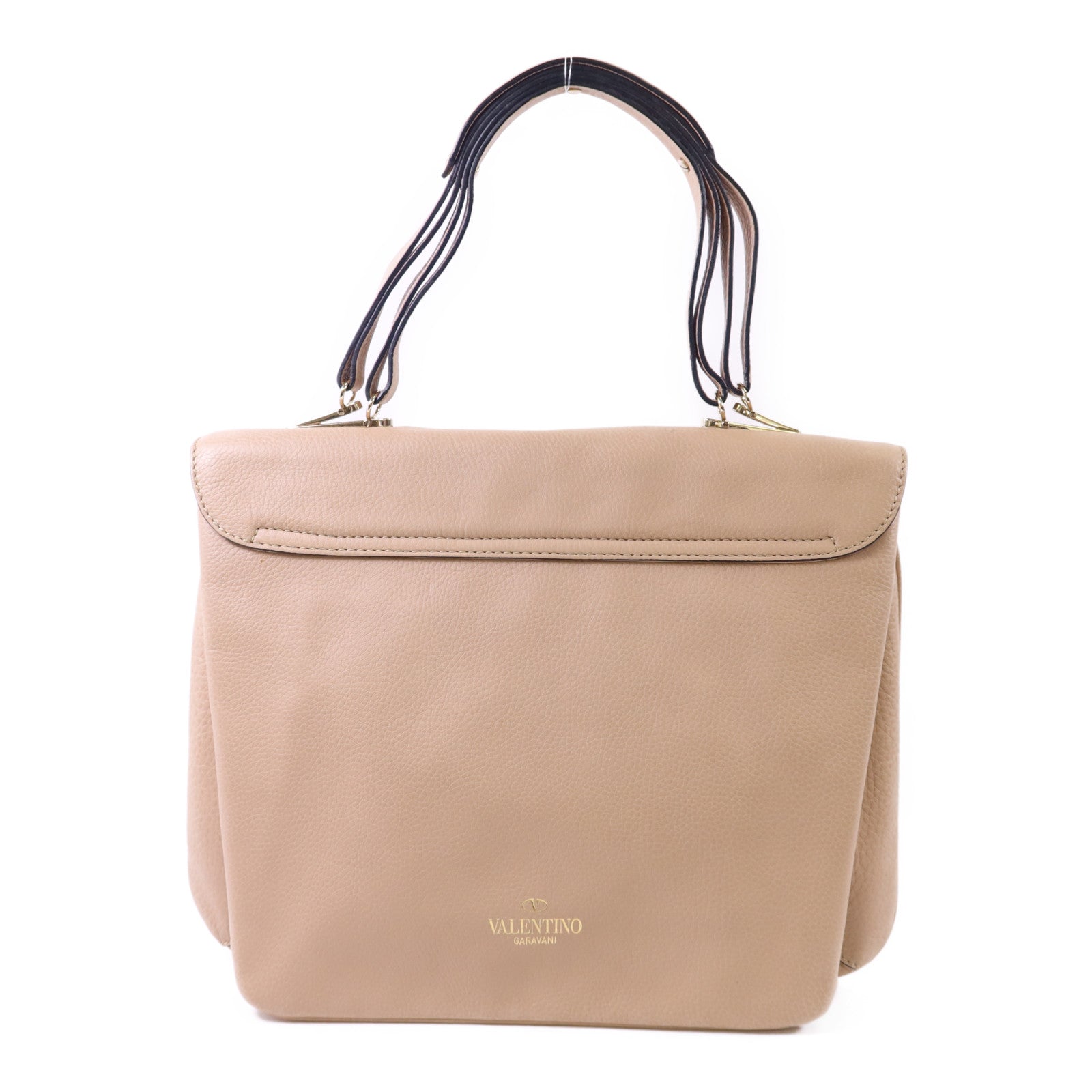Valentino 牛皮皮革Shoulder Bag金扣肩背袋