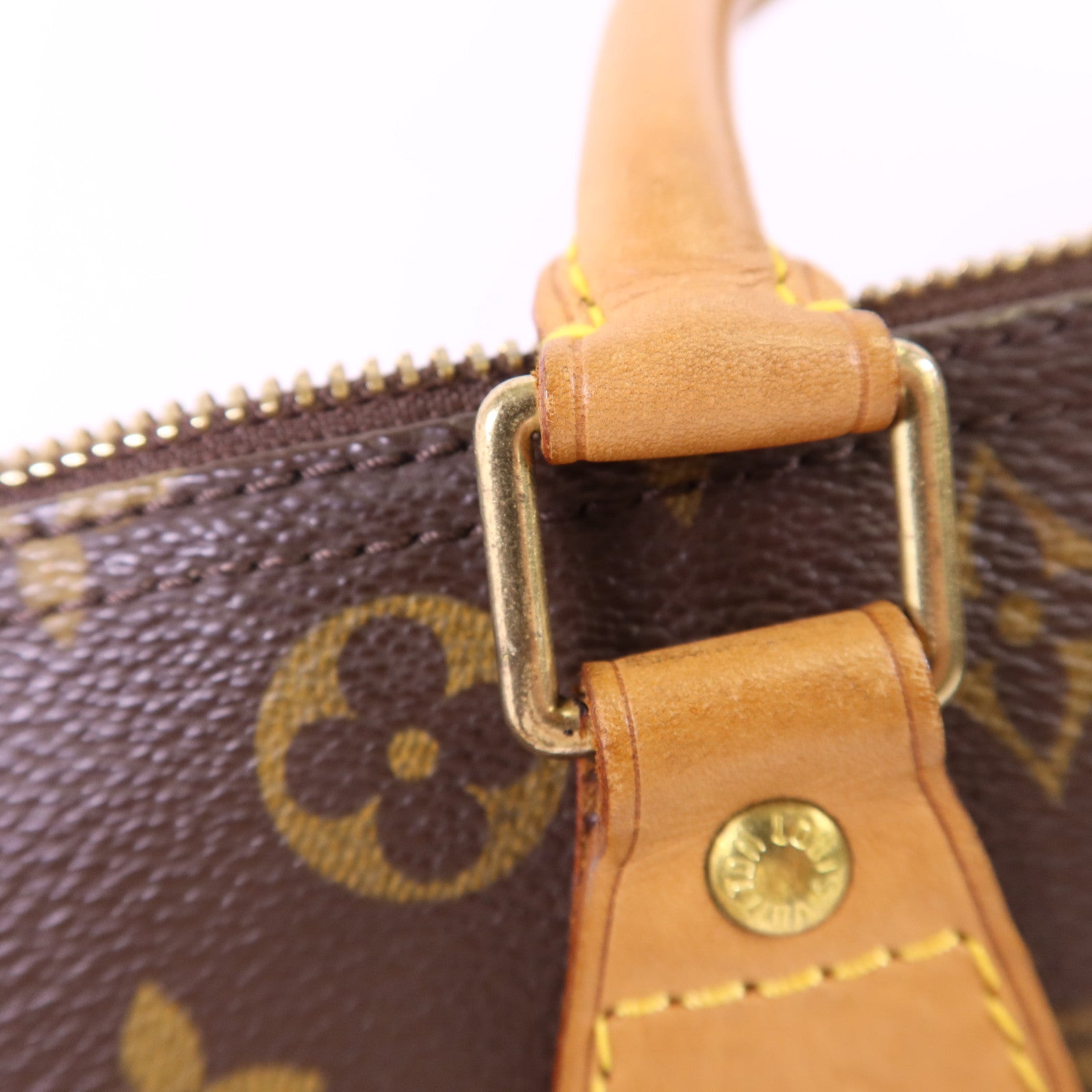 LOUIS VUITTON Monogram Speedy 30金扣手挽袋