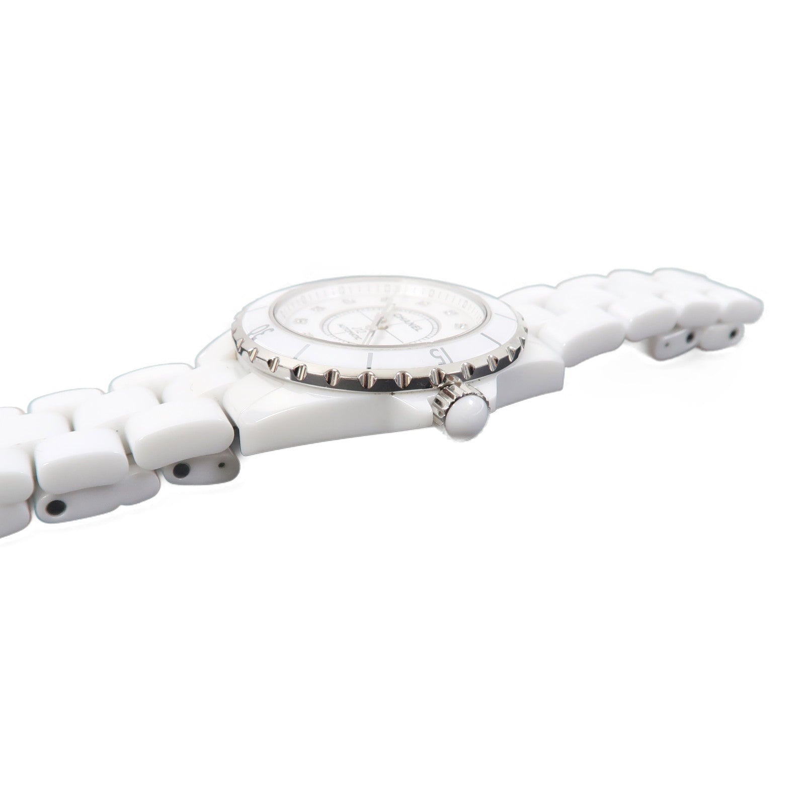 CHANEL J12 Watch不鏽鋼/陶瓷手錶自動機芯白色