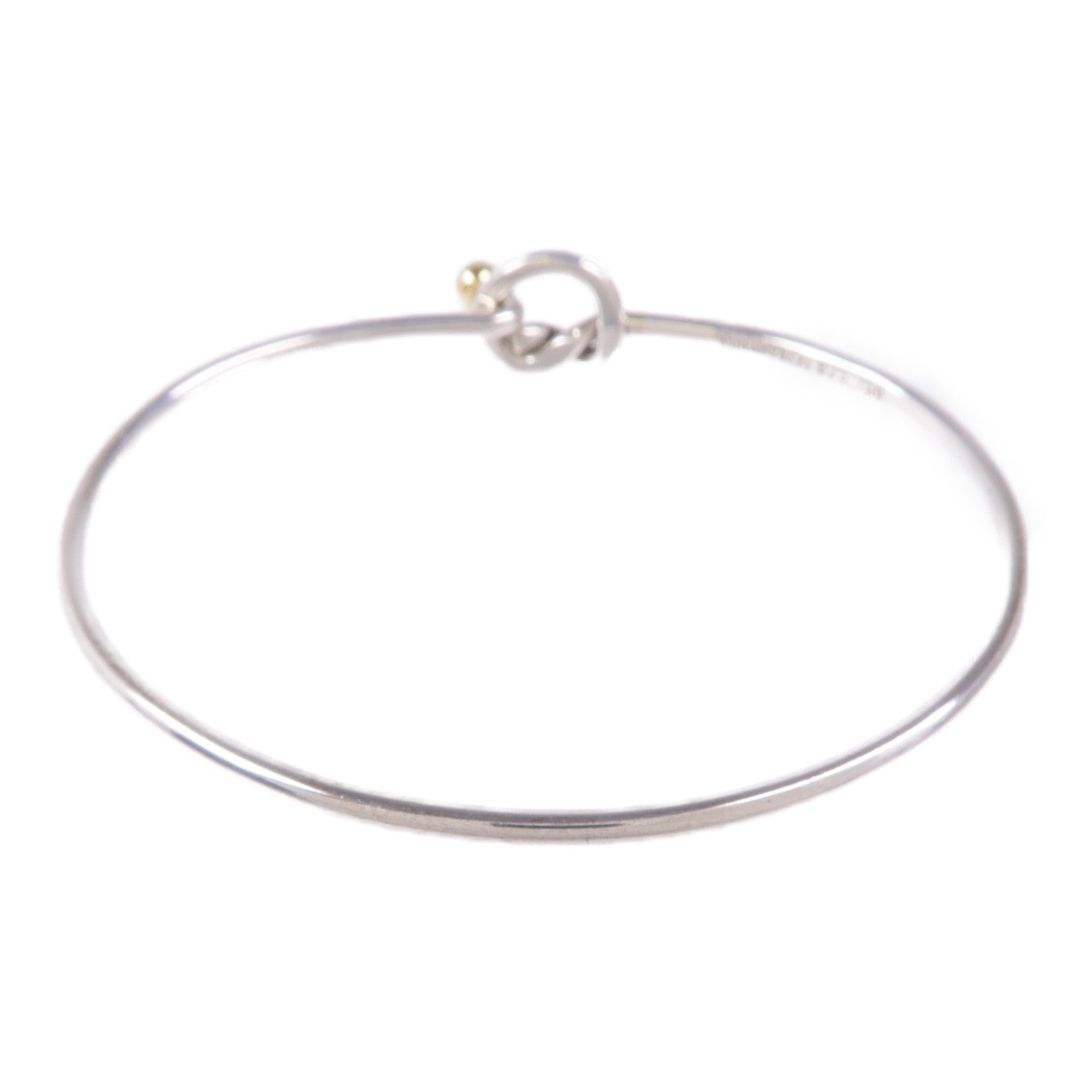 TIFFANY¡®CO Bracelet Bangle 925 Sterling Silver 18K Yellow Gold