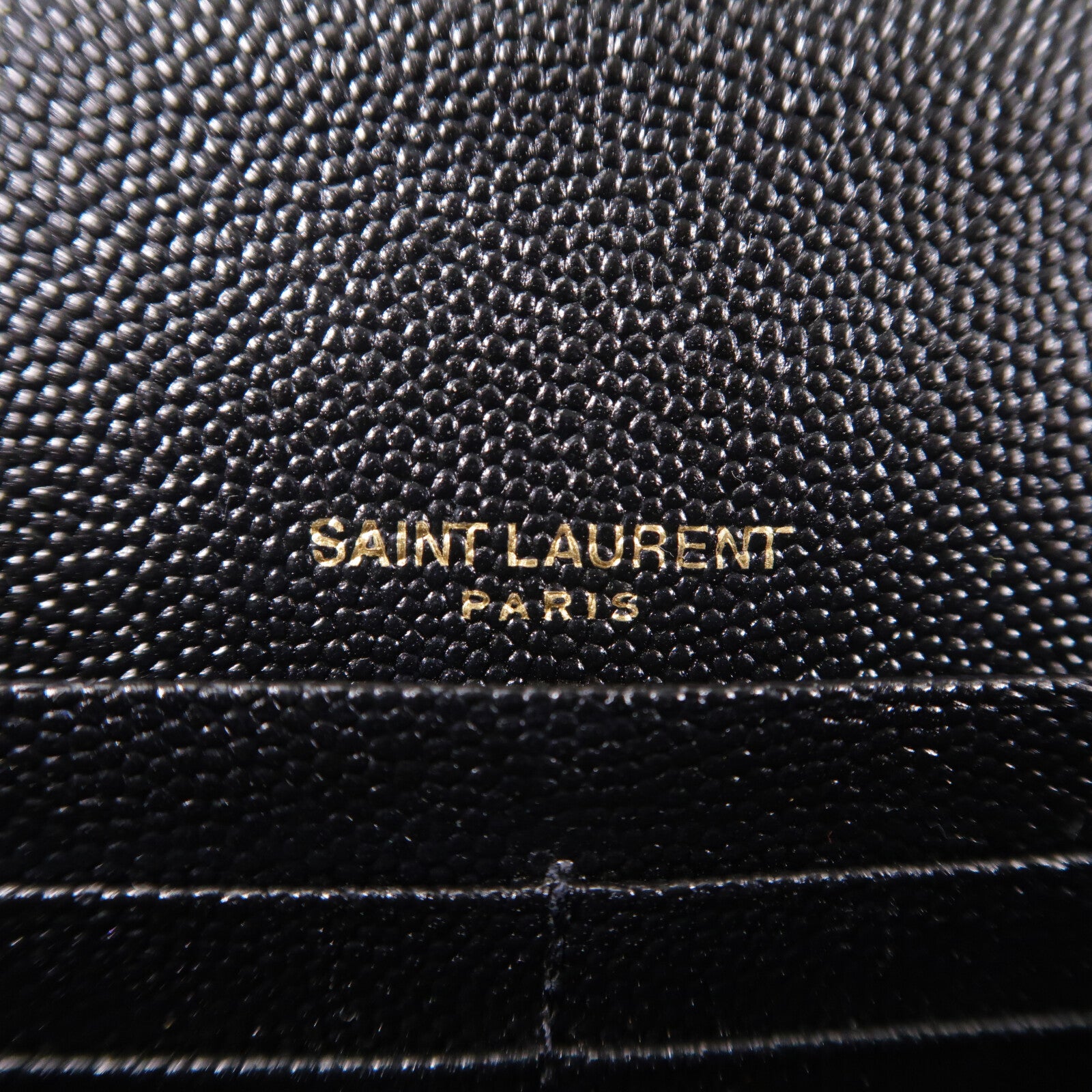 SAINT LAURENT 牛皮皮革Vicky Medium鏈帶肩背袋