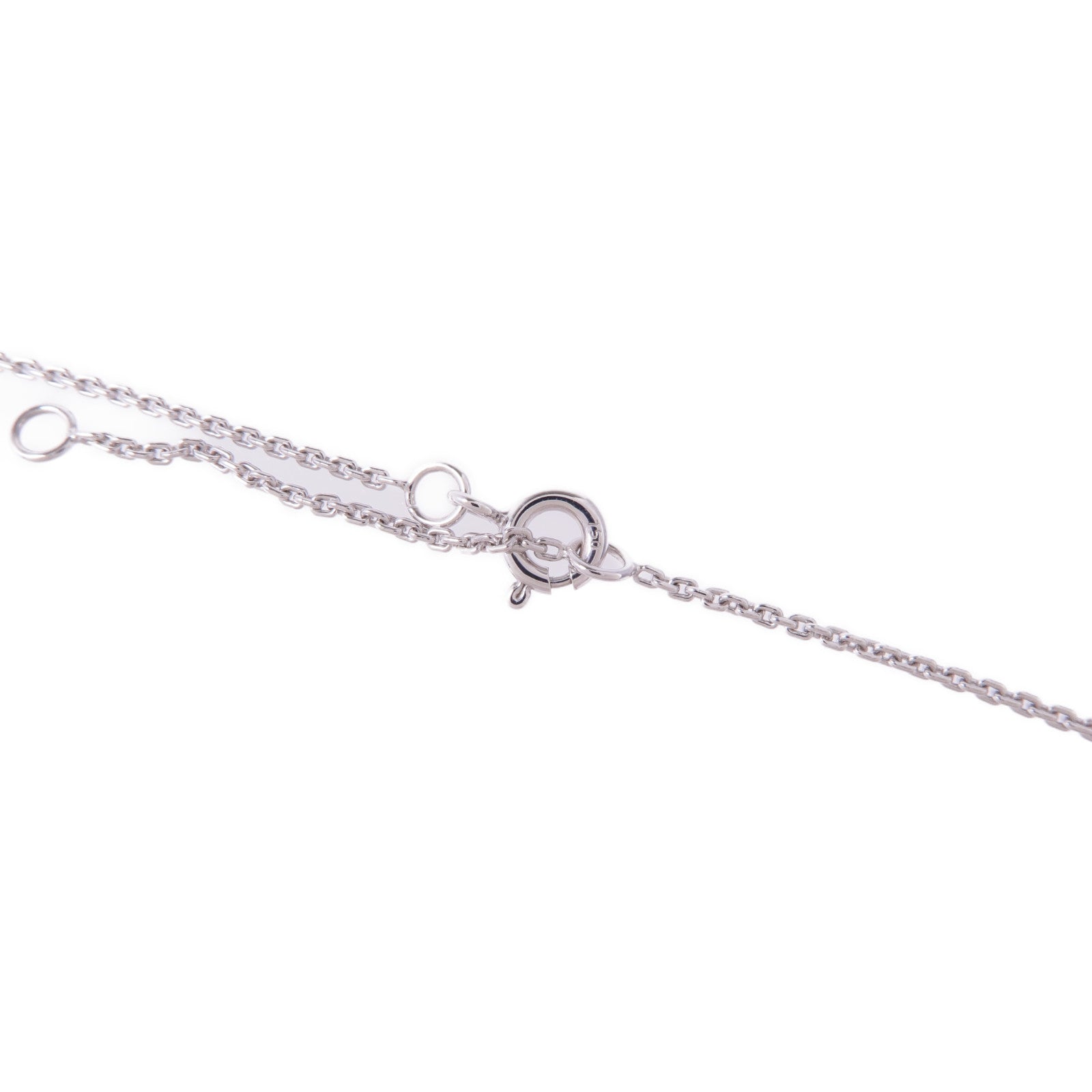 LOUIS VUITTON 18K白金LV Volt One鑽石項鍊