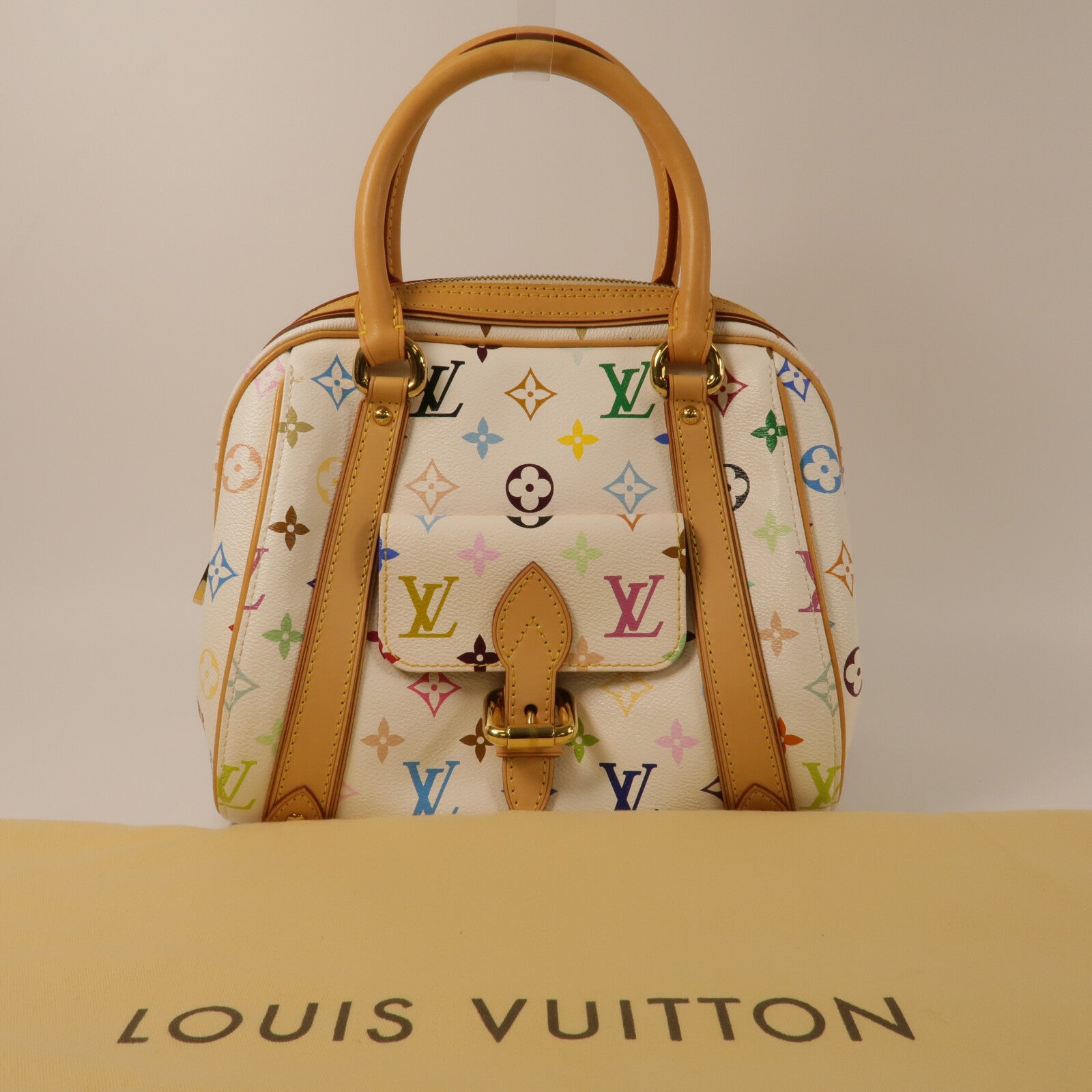 LOUIS VUITTON Monogram Multicolore Priscilla手挽袋