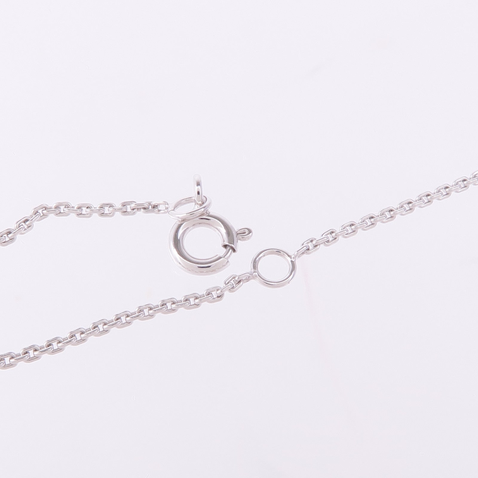 LOUIS VUITTON 18K白金LV Volt One鑽石項鍊