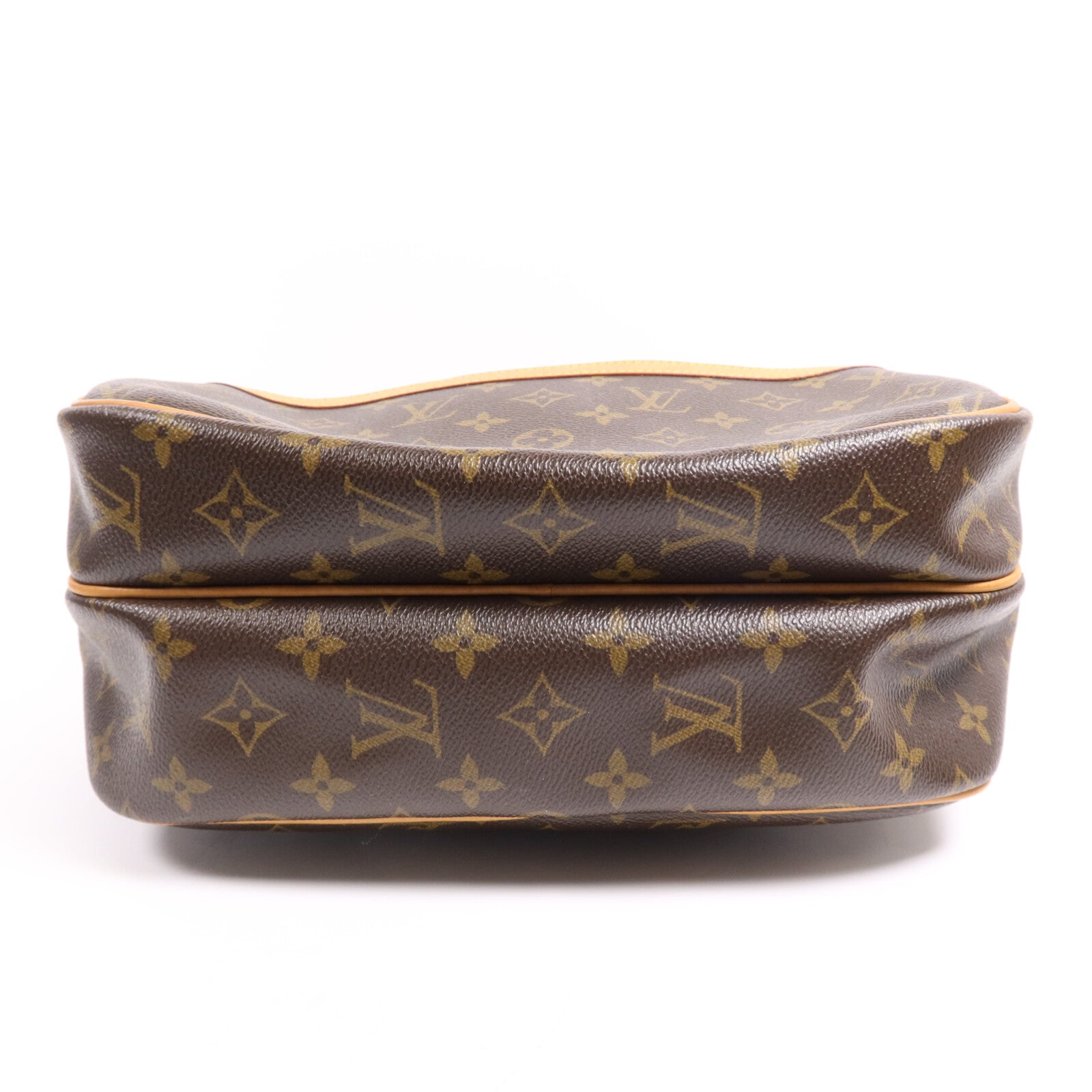 LOUIS VUITTON Monogram Reporter PM金扣肩背袋
