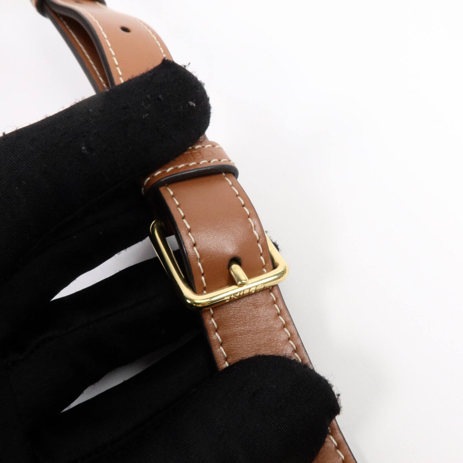 CELINE 塗層帆布Triomphe Bucket Medium肩背袋