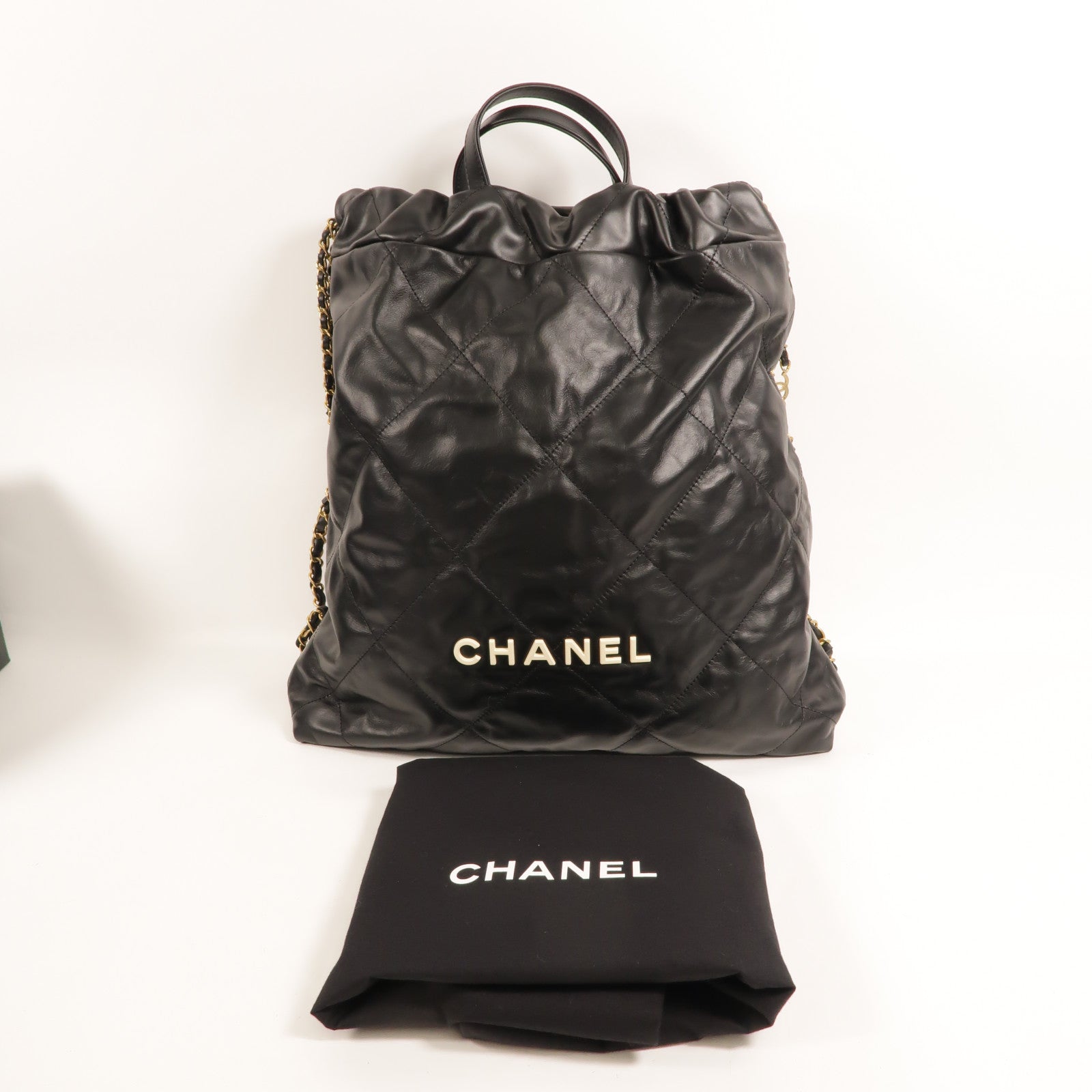 CHANEL 牛皮皮革Chanel 22 Backpack背包