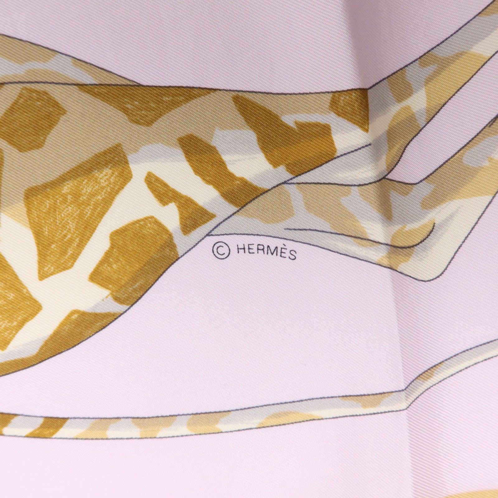HERMES 絲質Scarf 90X90絲巾