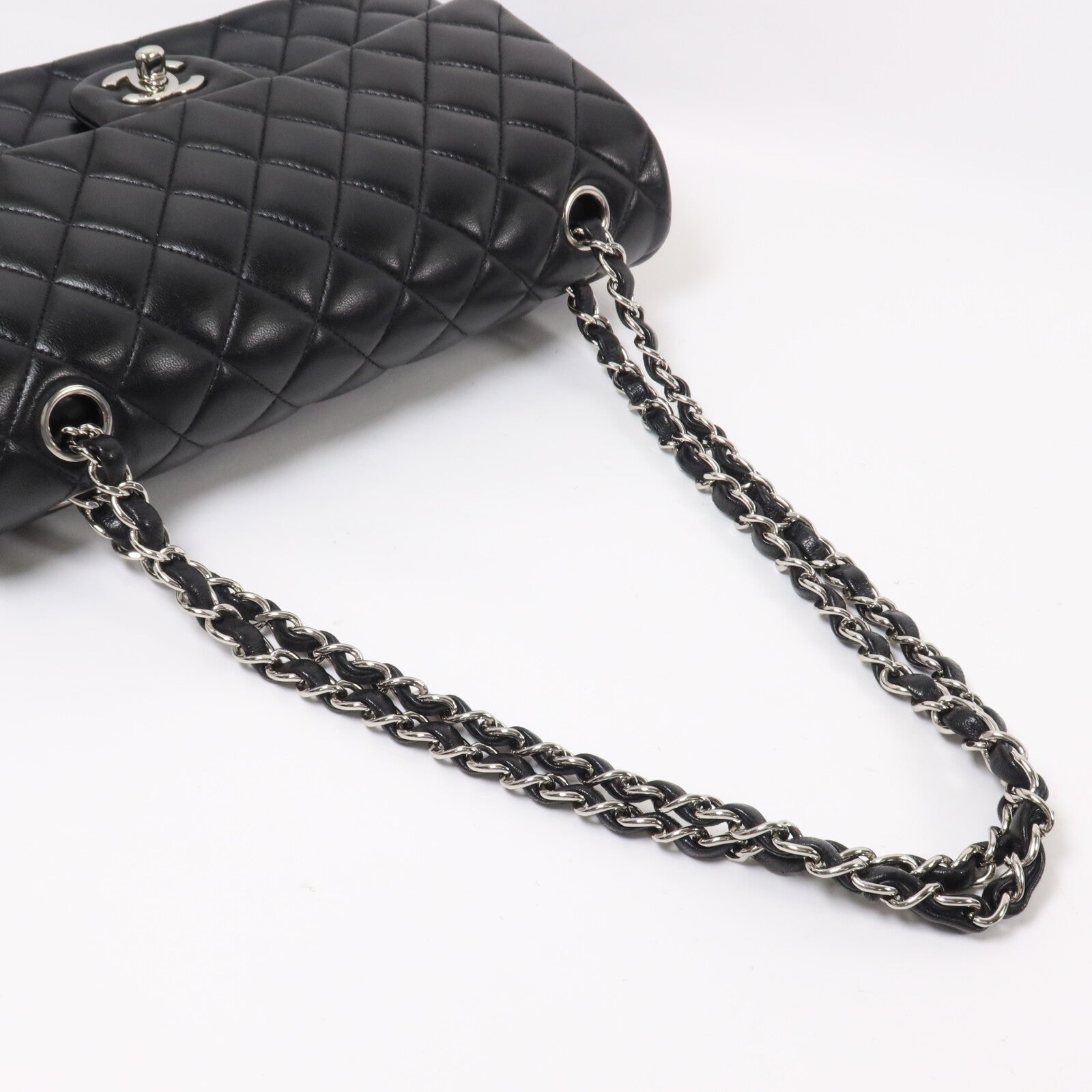 CHANEL 羊皮皮革Classic 25鏈帶肩背袋