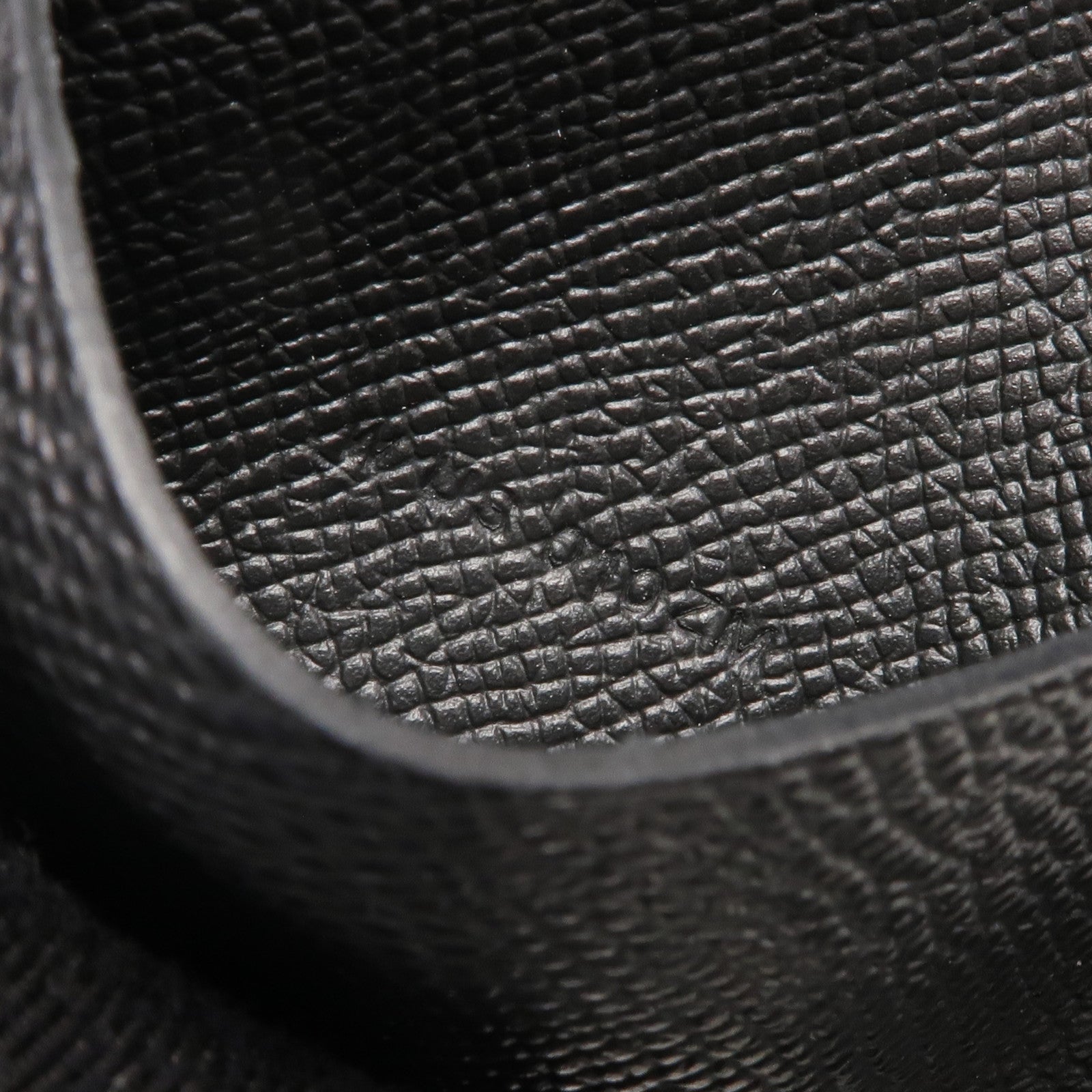 HERMES Epsom皮革Bearn Card Holder銀扣卡片套Noir