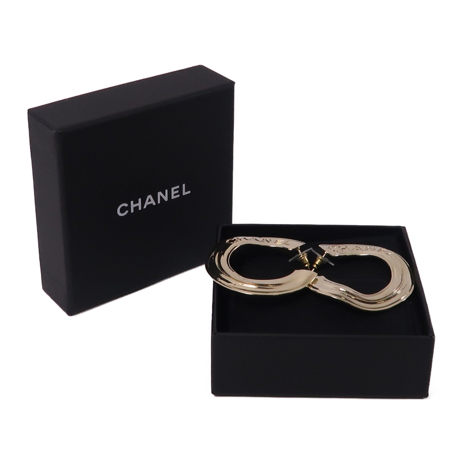 CHANEL 金屬Earrings耳環金色