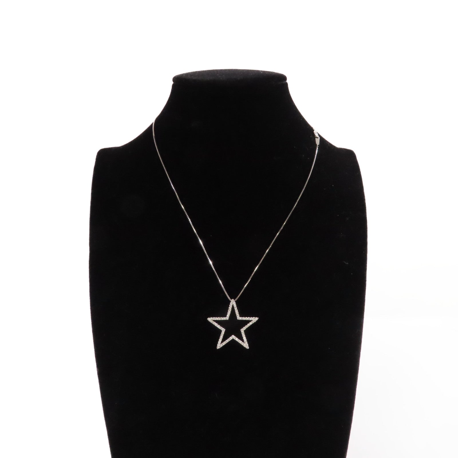 JEWELRY 18K白金/0.87ct鑚石Diamond Necklace項鍊