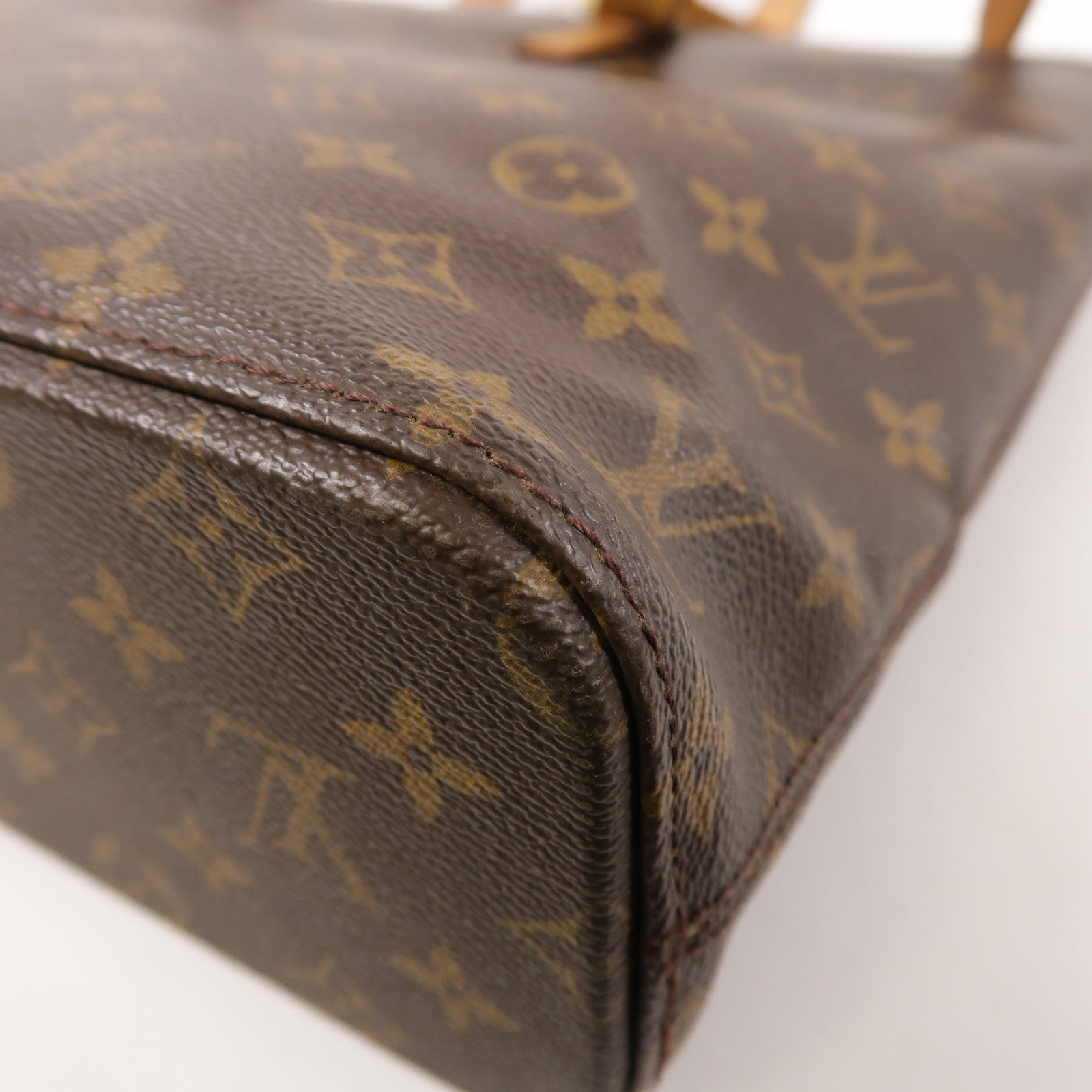 LOUIS VUITTON Monogram Luco Tote Bag金扣肩背袋棕色