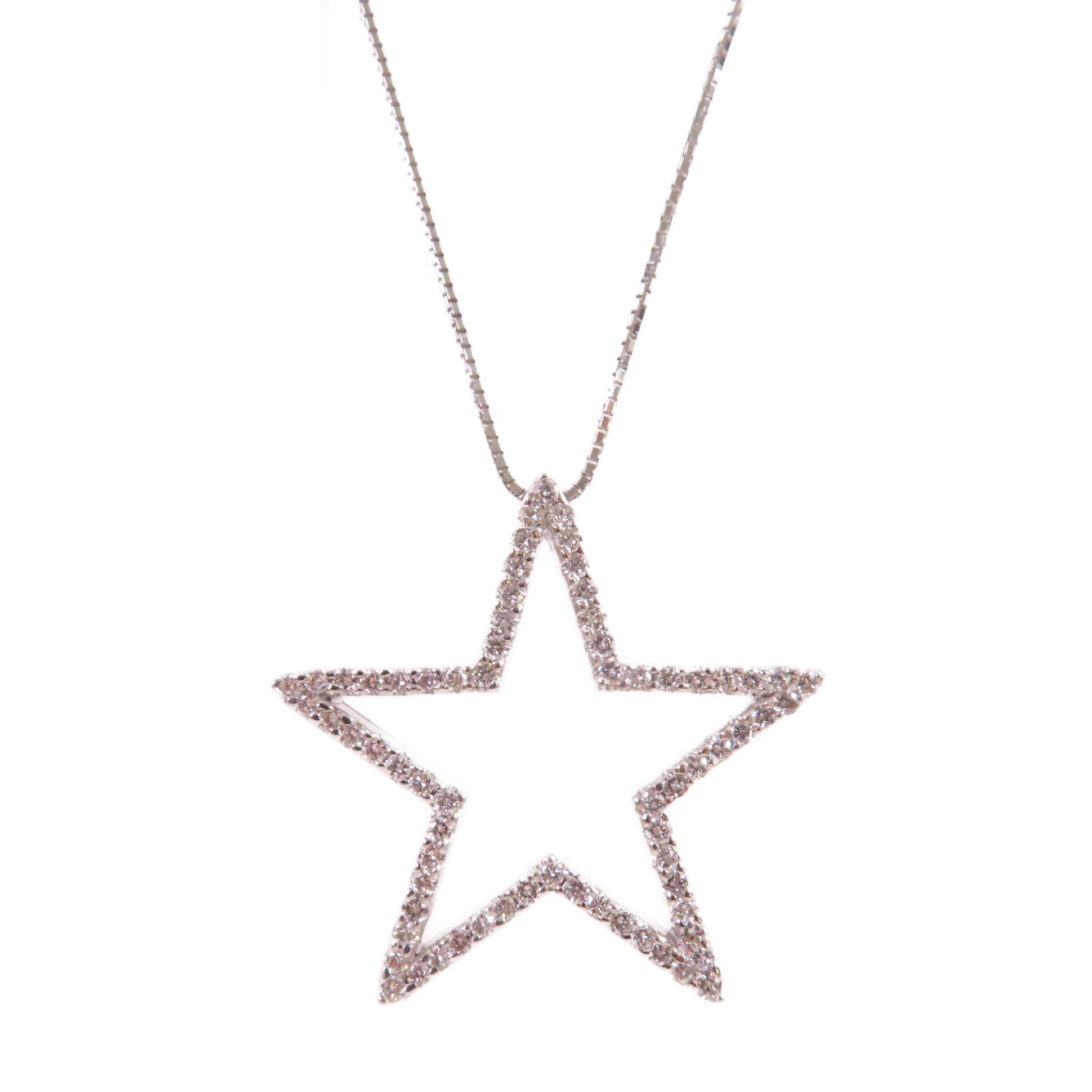 JEWELRY 18K白金/0.87ct鑚石Diamond Necklace項鍊