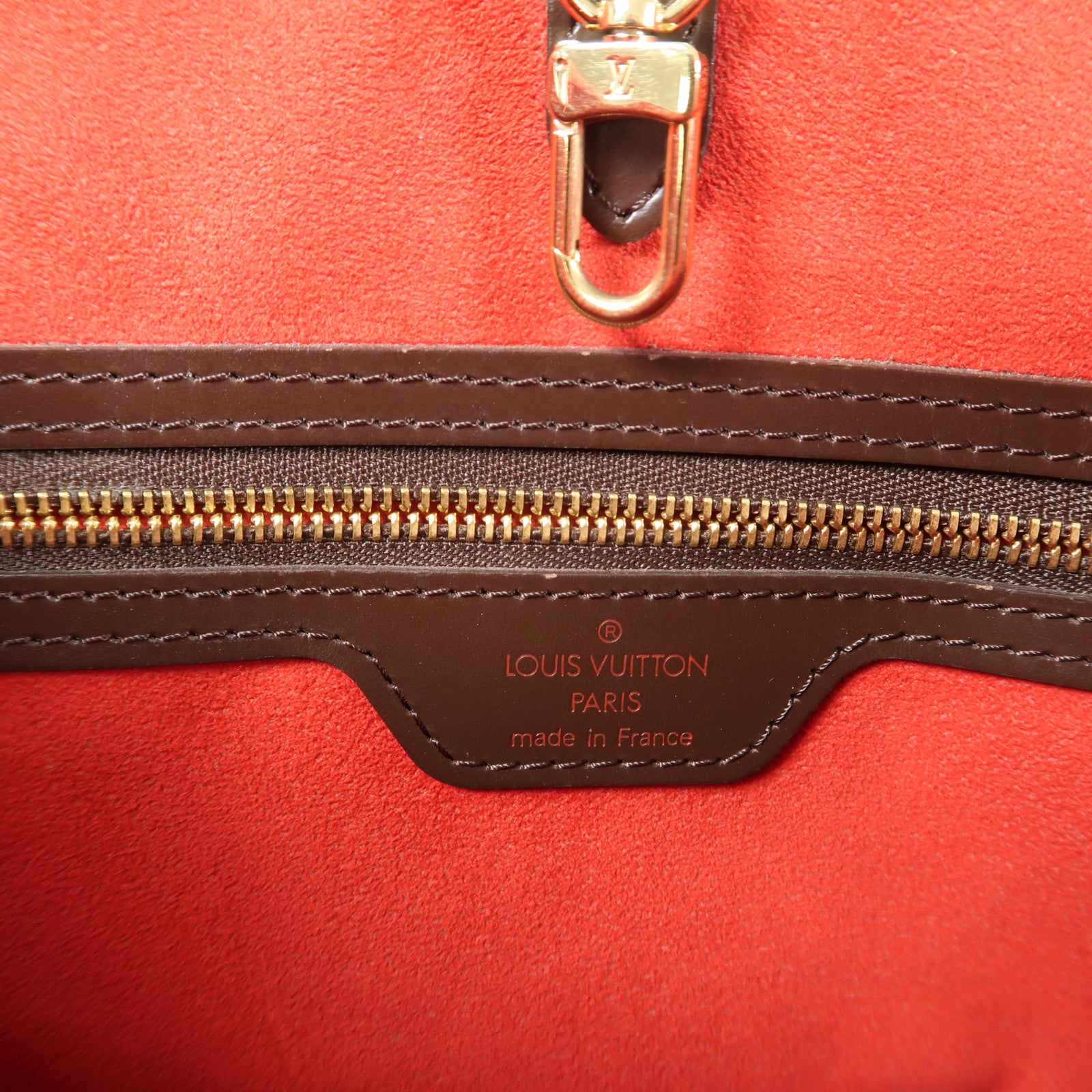 LOUIS VUITTON 【激減優惠】Damier Hampstead PM金扣手挽袋
