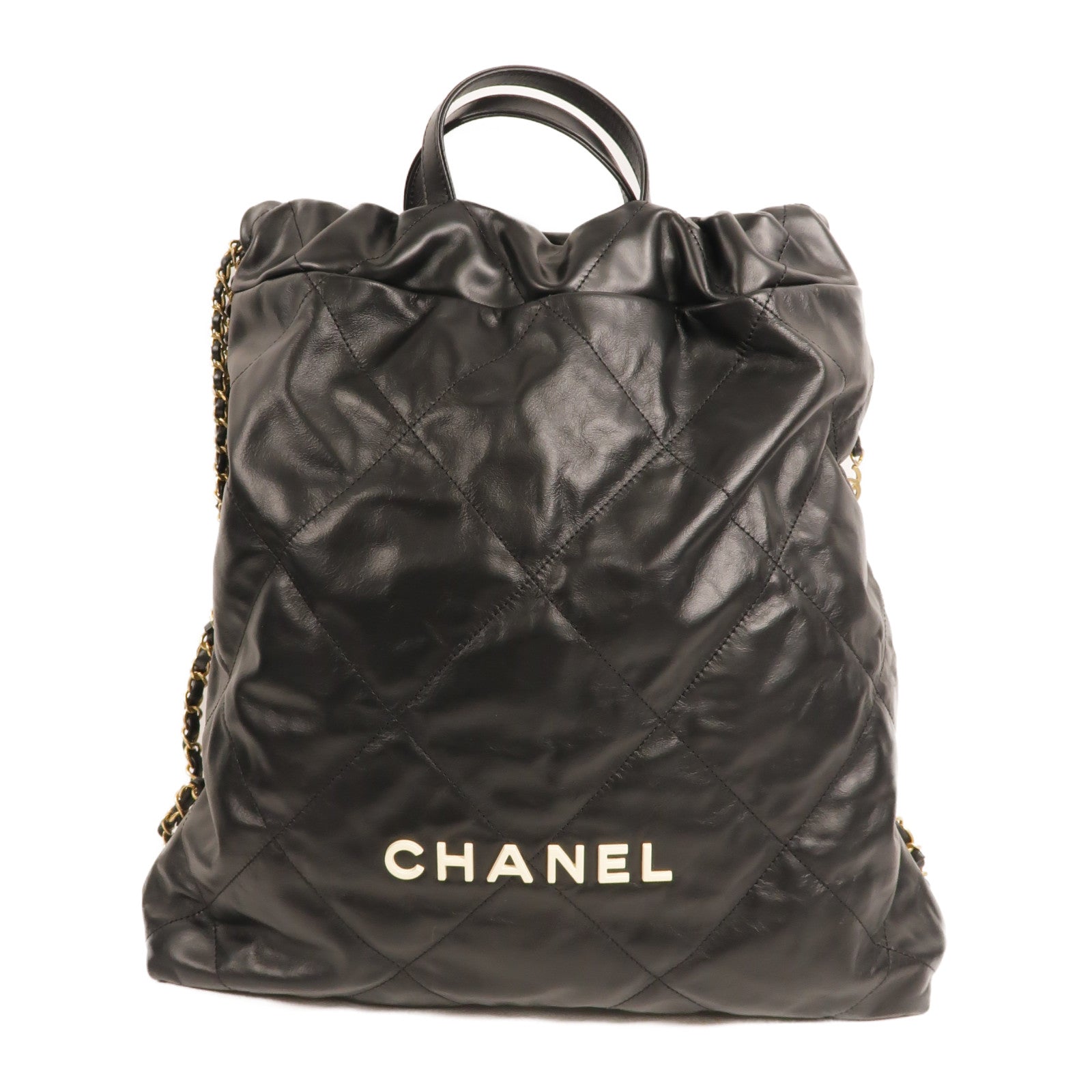 CHANEL 牛皮皮革Chanel 22 Backpack背包