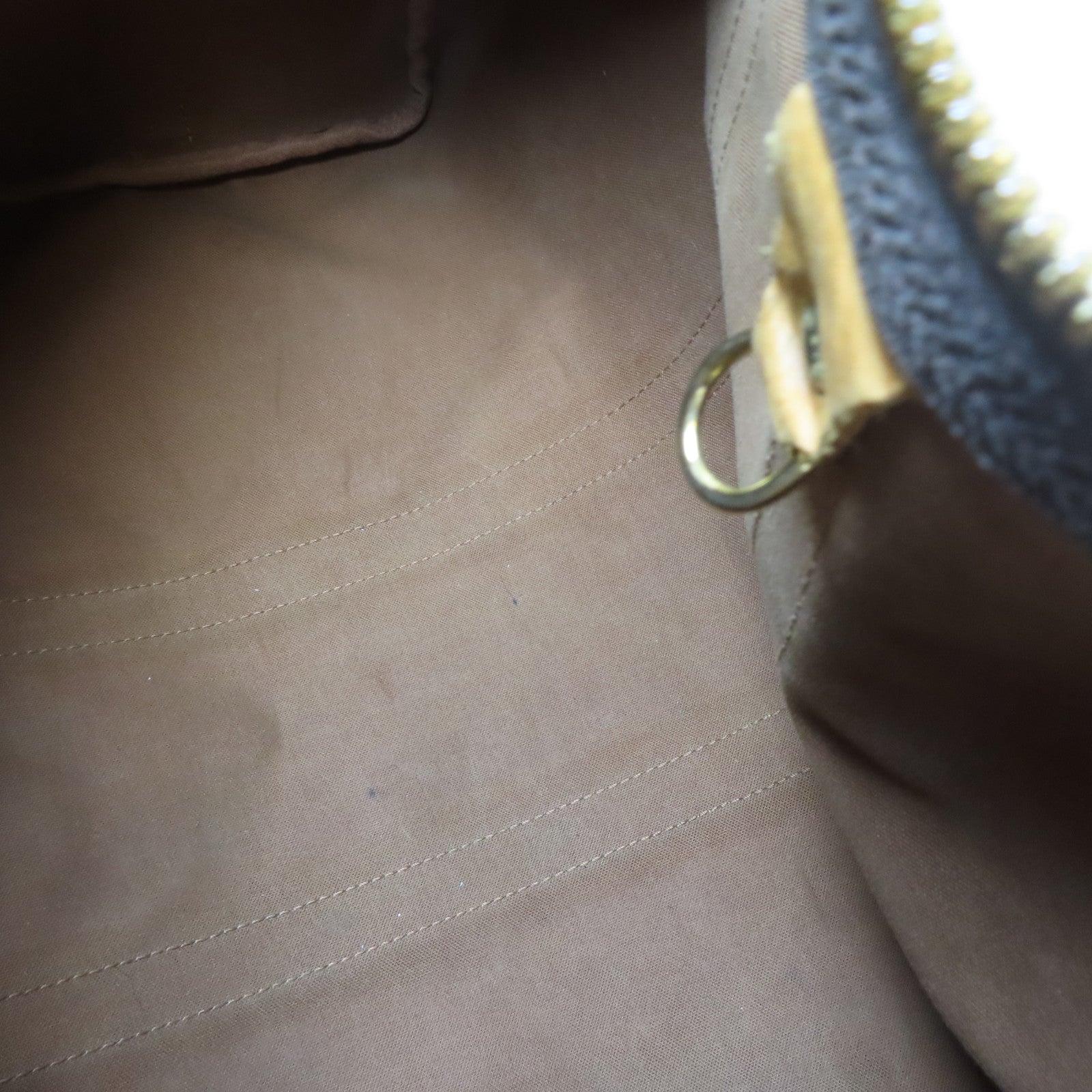 LOUIS VUITTON Monogram Keepall 45 Bandouliere金扣波士頓包啡色