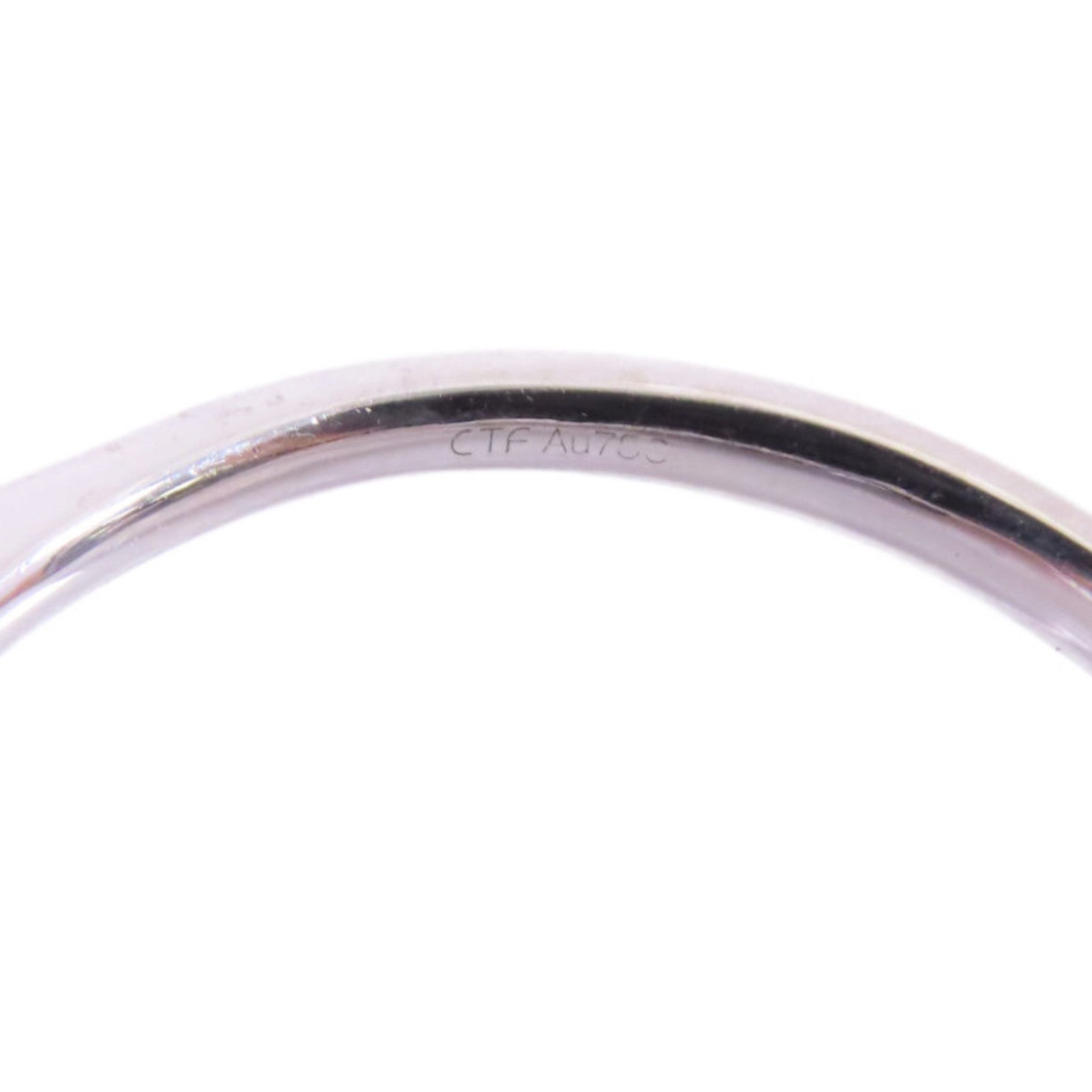 JEWELRY (PRICE DOWN) 0.49ct Diamond Ring US#9.75 18K White Gold