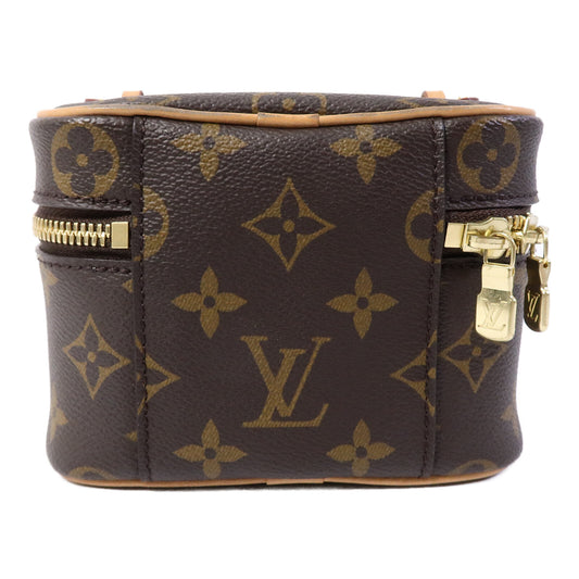 LOUIS VUITTON Monogram Nice Nano金扣化妝袋