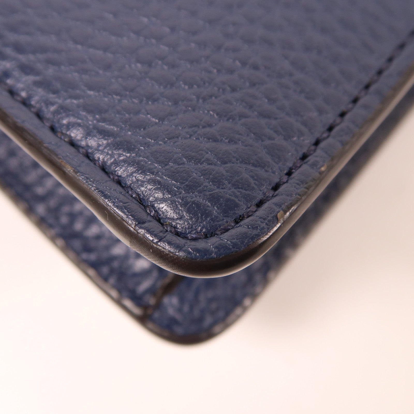 GUCCI GG SHW Dionysus Chain Shoulder Bag Calfskin Leather Navy 421970