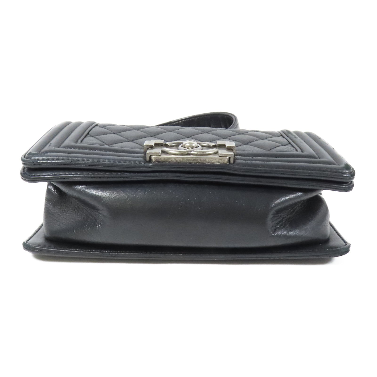 CHANEL 牛皮皮革Boy 20鏈帶肩背袋