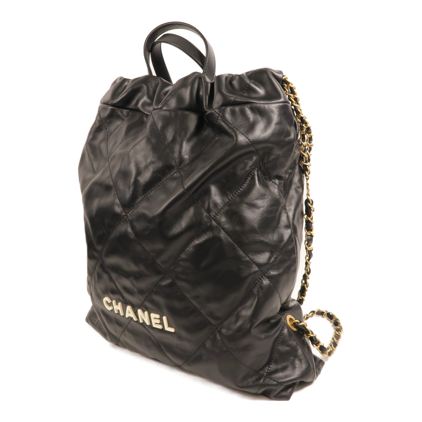 CHANEL 牛皮皮革Chanel 22 Backpack背包