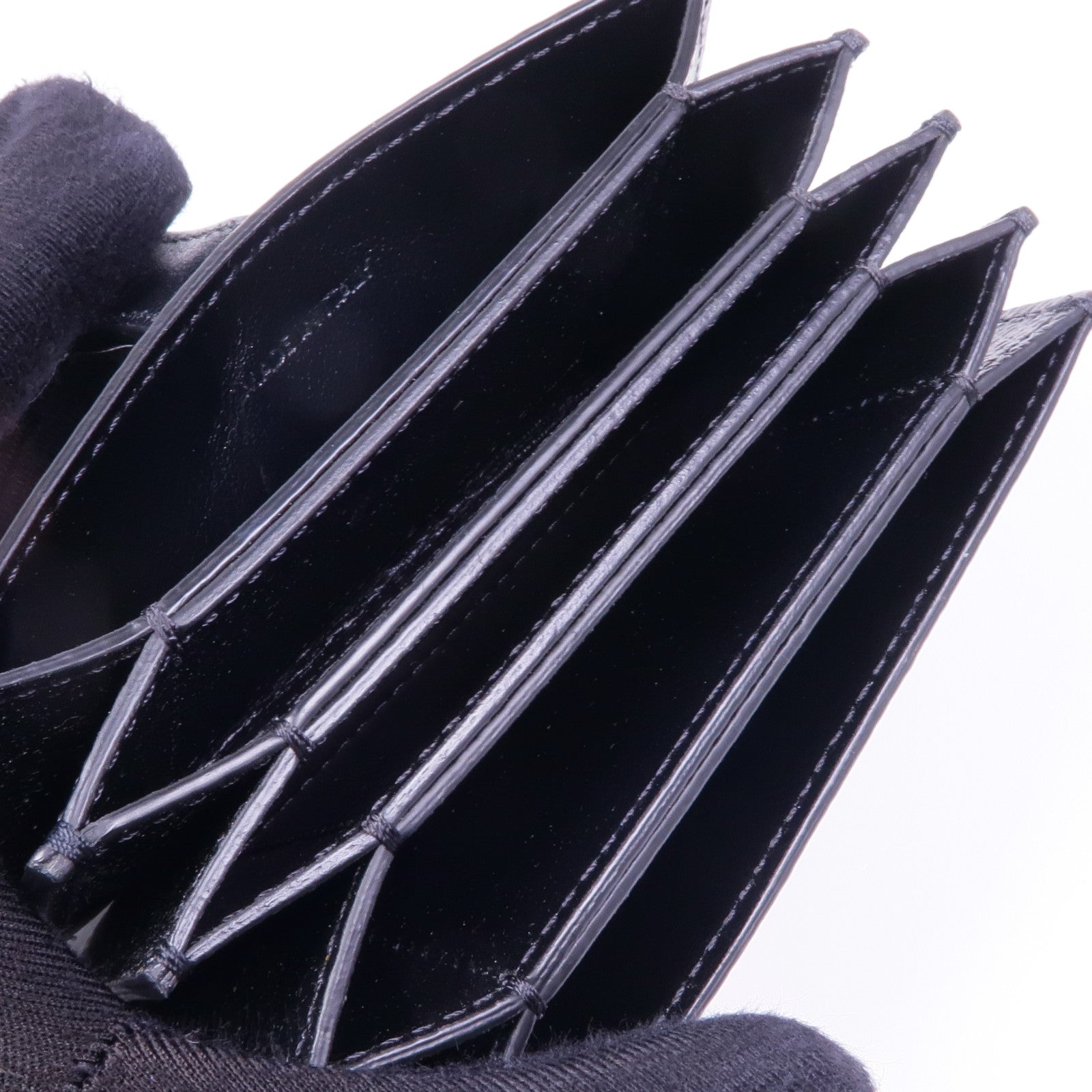 CELINE 牛皮皮革Card Case金扣卡片套