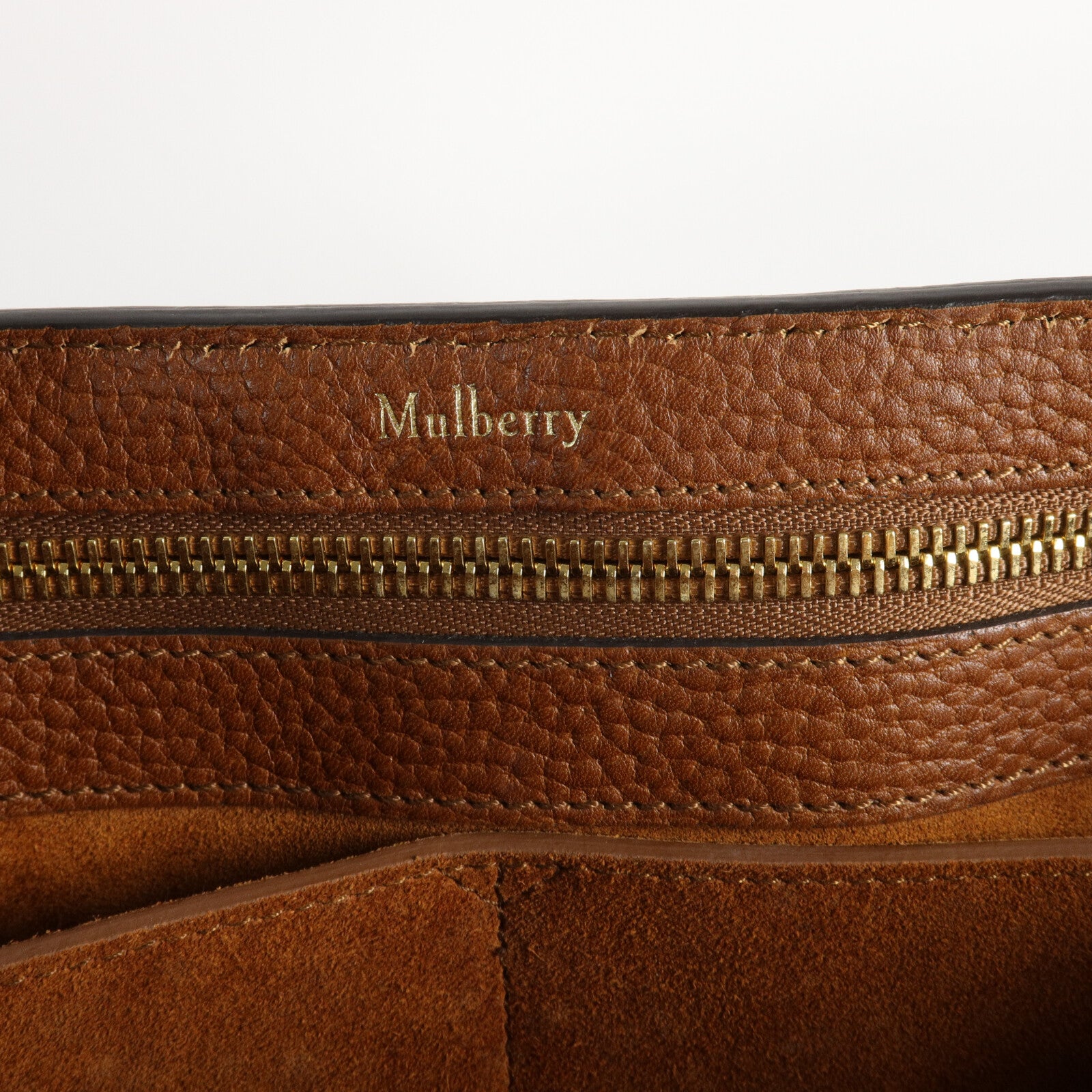 MULBERRY 牛皮皮革Bayswater Small Classic手挽袋