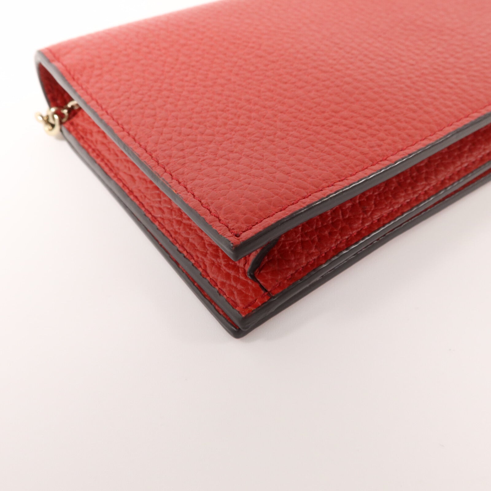 GUCCI 牛皮皮革Chain Shoulder Bag鏈帶肩背袋