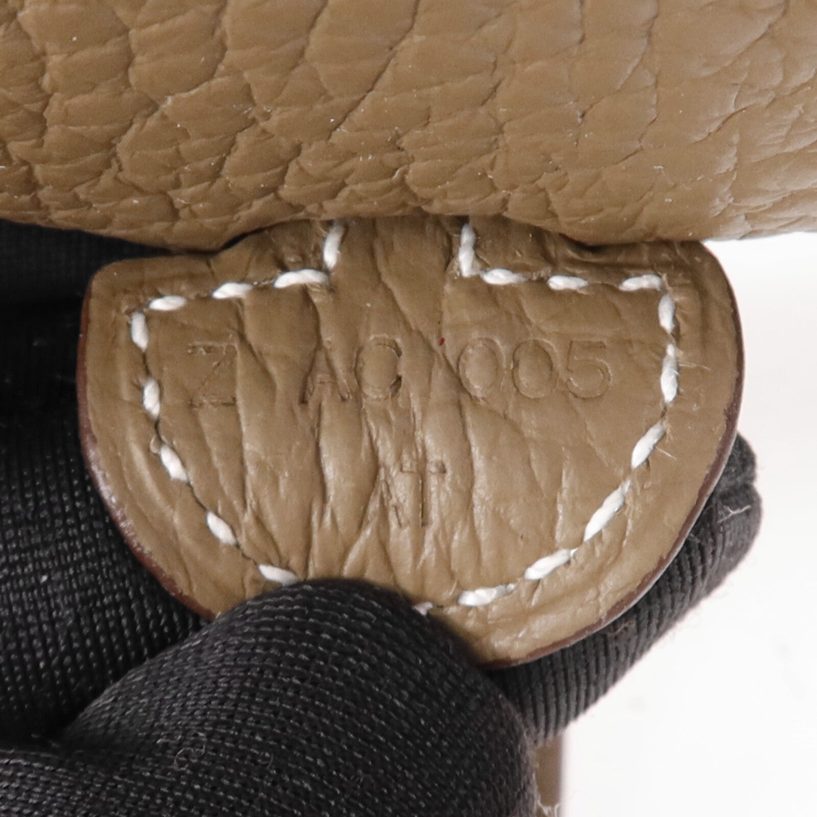HERMES Clemence皮革Evelyne TPM金扣肩背袋Etoupe