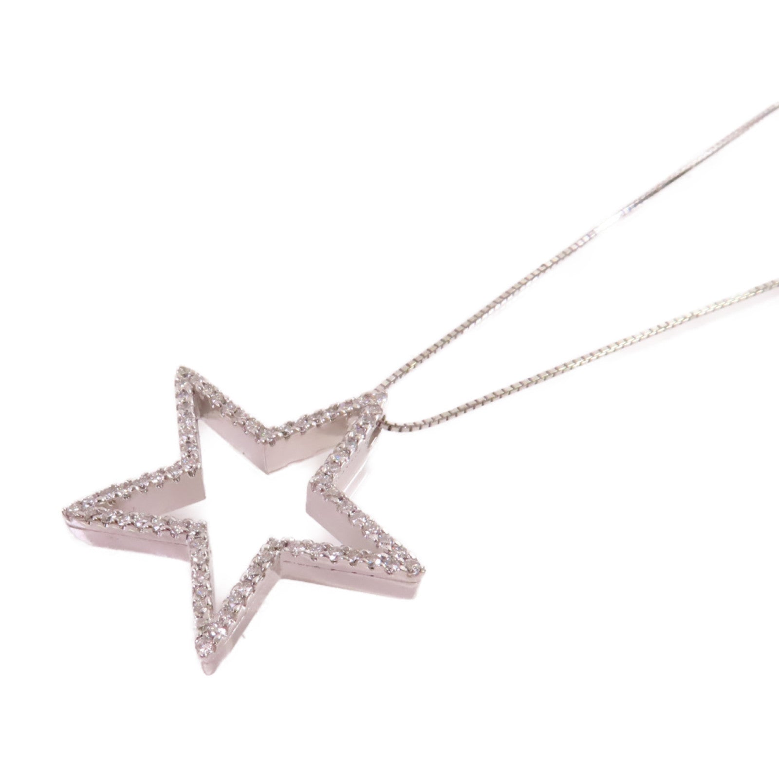 JEWELRY 18K白金/0.87ct鑚石Diamond Necklace項鍊
