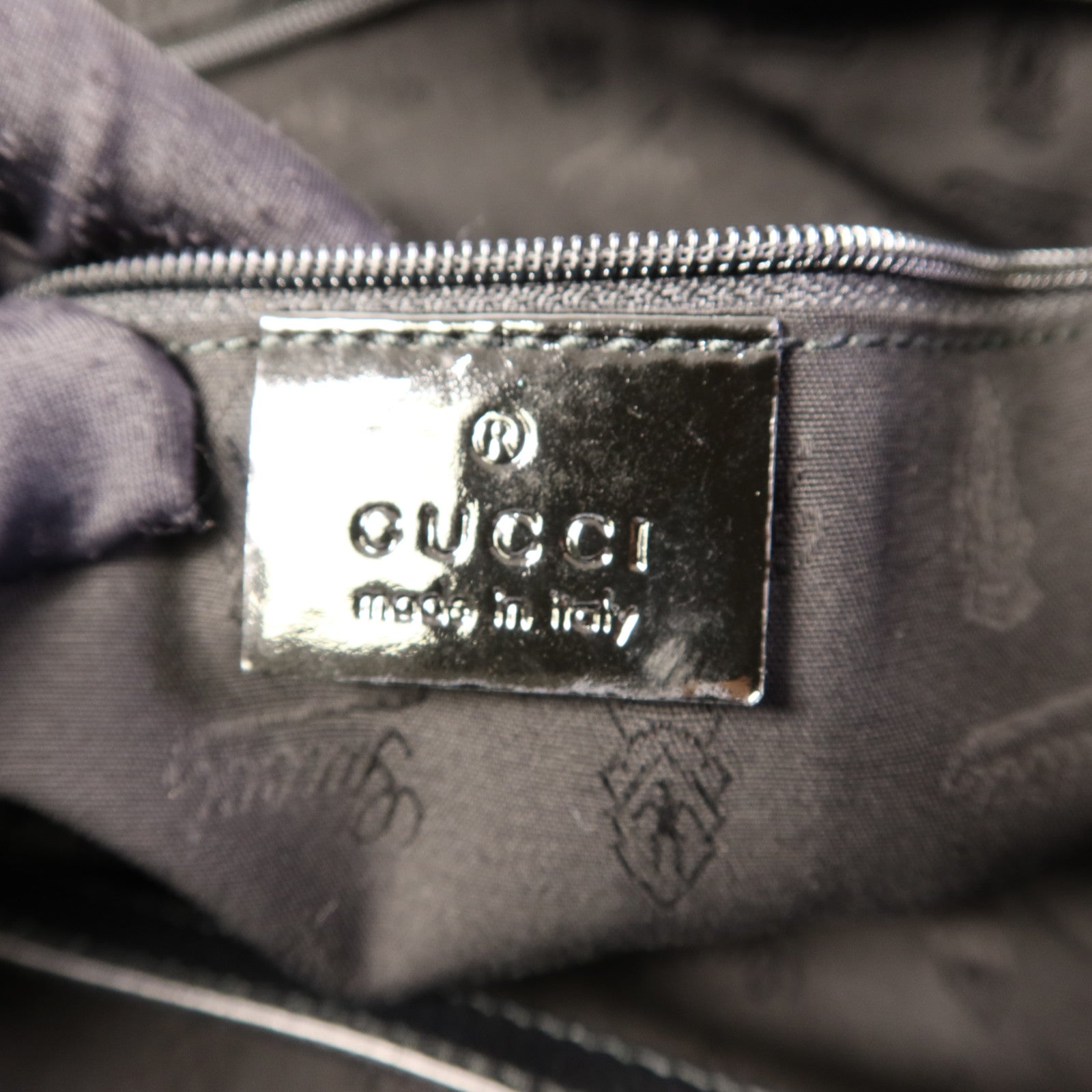 GUCCI 帆布Jolie Tote金扣肩背袋/手挽袋