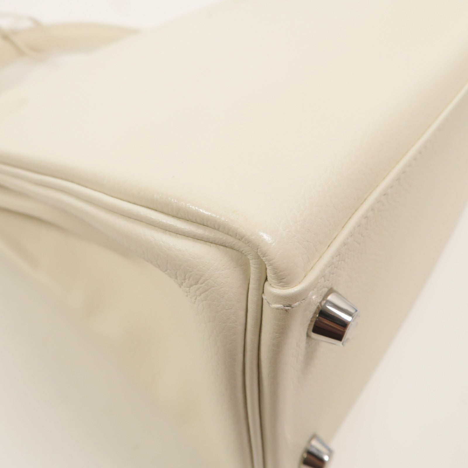 HERMES Evercolor皮革Kelly 28手挽肩背兩用袋Blanc