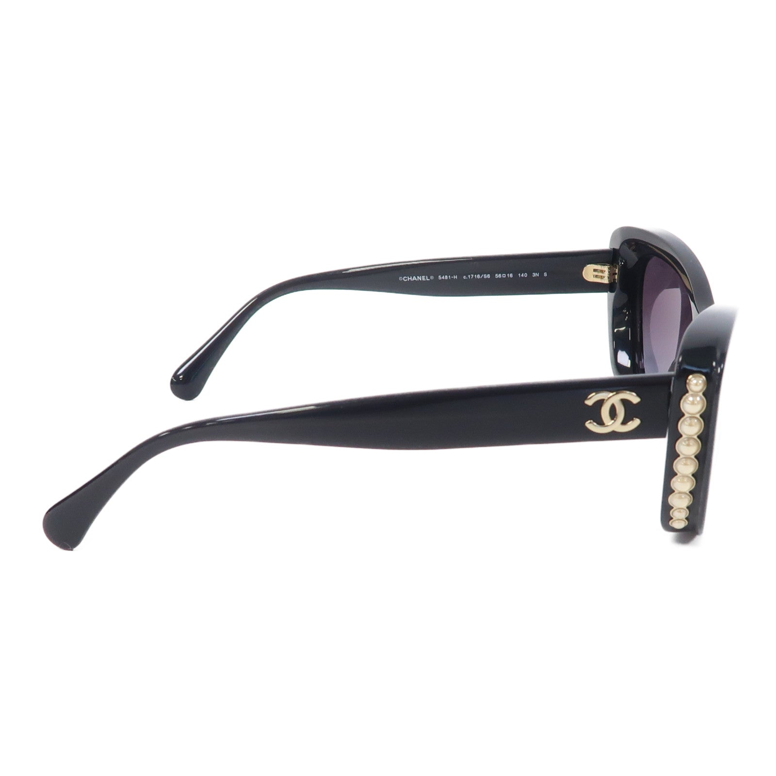CHANEL PVC Sunglasses太陽眼鏡黑色