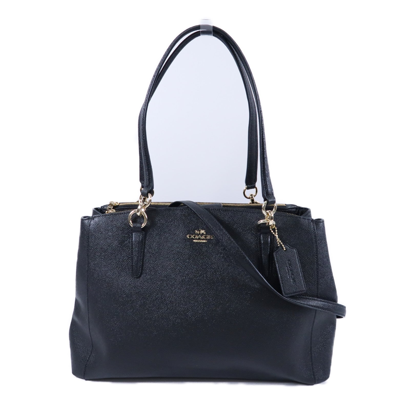 COACH 牛皮皮革Shoulder Bag肩背袋