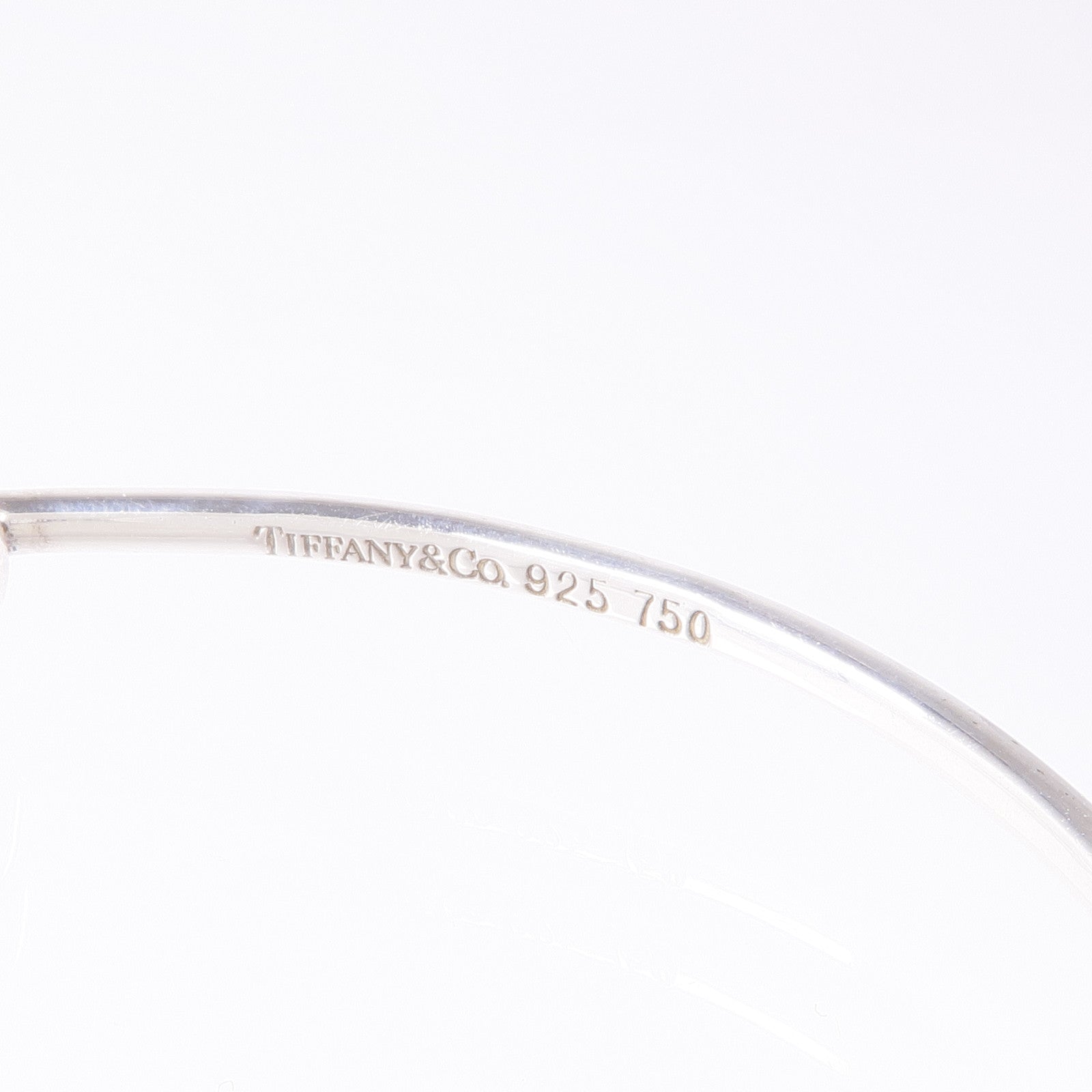 TIFFANY¡®CO Bracelet Bangle 925 Sterling Silver 18K Yellow Gold