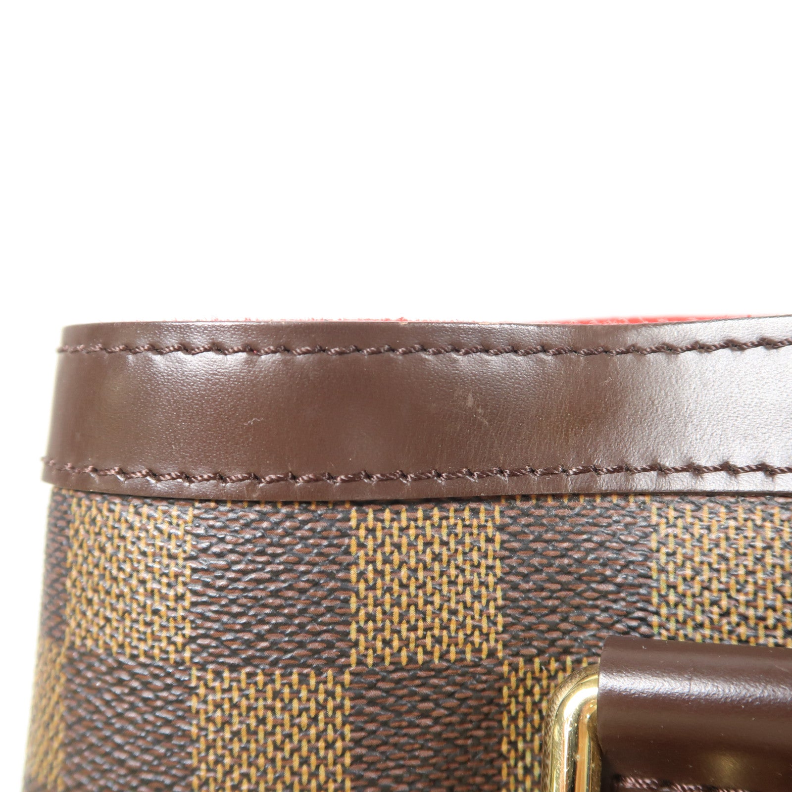 LOUIS VUITTON 【激減優惠】Damier Hampstead PM金扣手挽袋